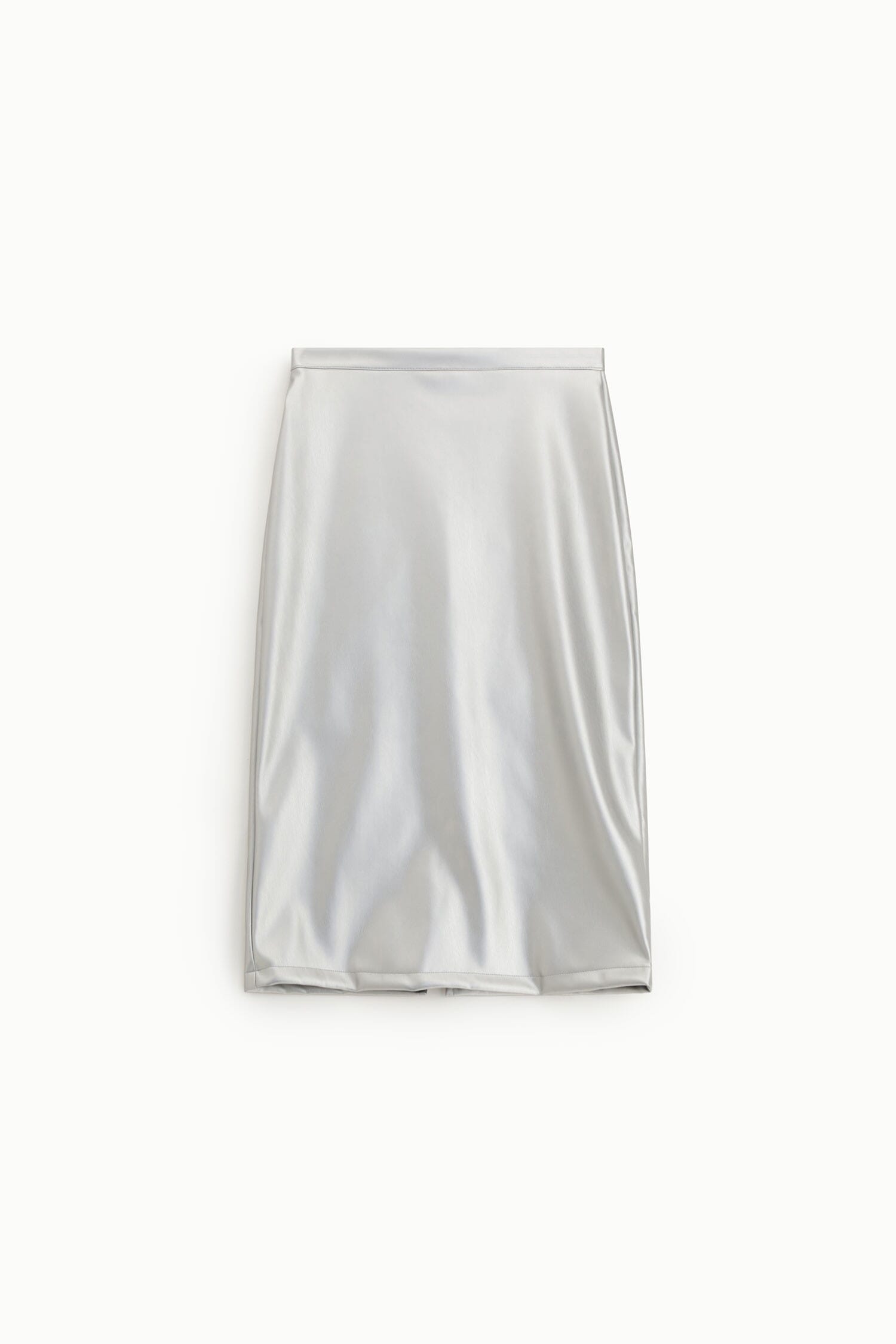 Jupe fourreau midi taille haute avec fente arrière Dixie