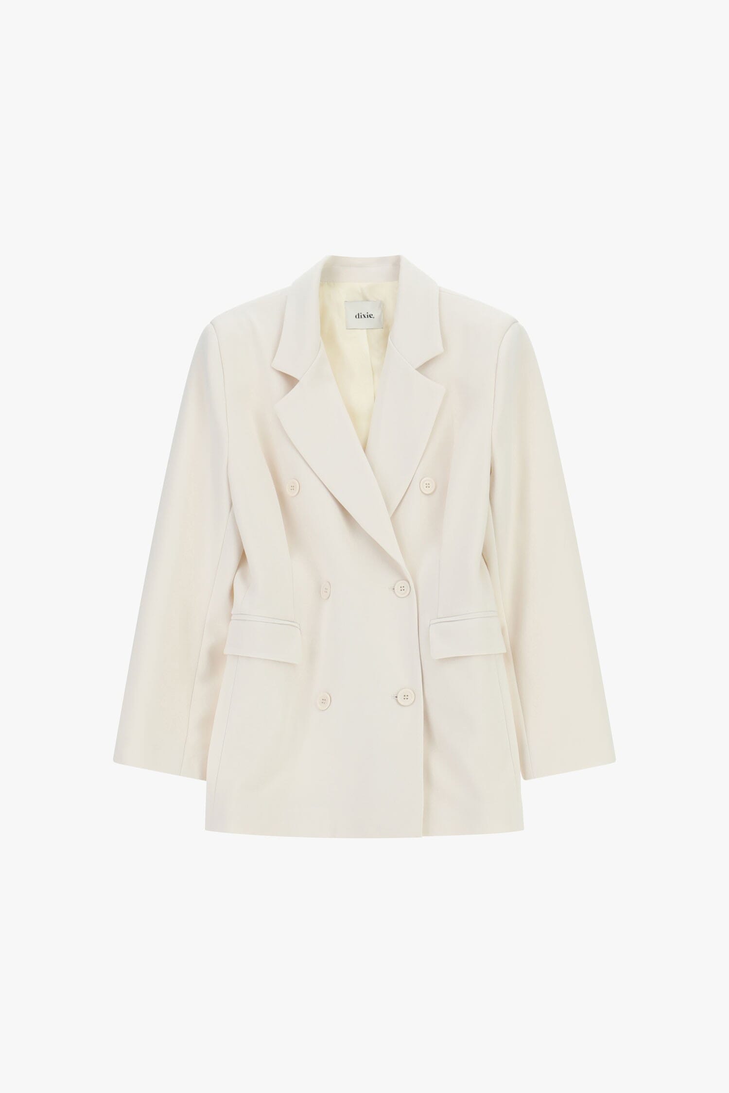 Dixie Blazer à double boutonnage avec poches passepoilées