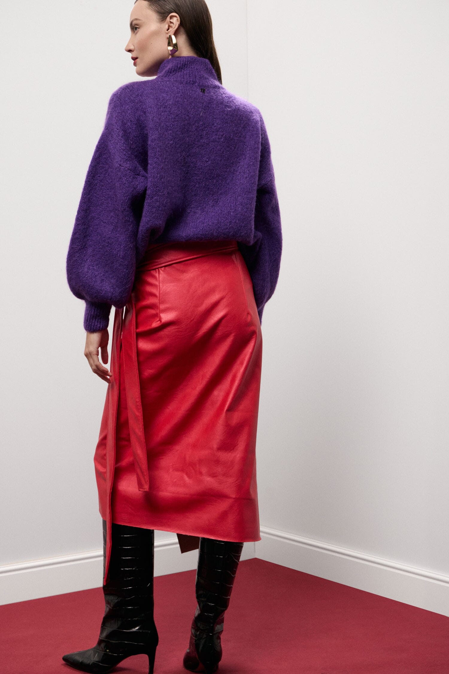 Gonna A Portafoglio Con Cintura Laterale Dixie