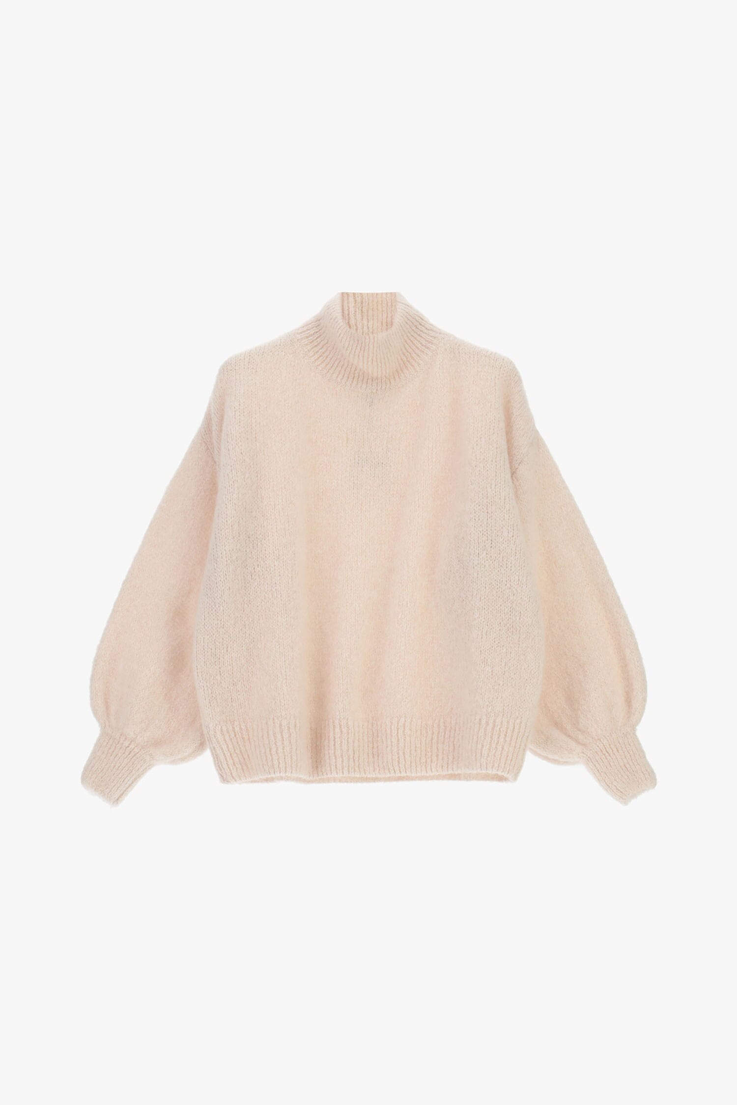 Dixie Wide Long-Sleeve High Neck Sweater (Pull à manches longues et col montant)