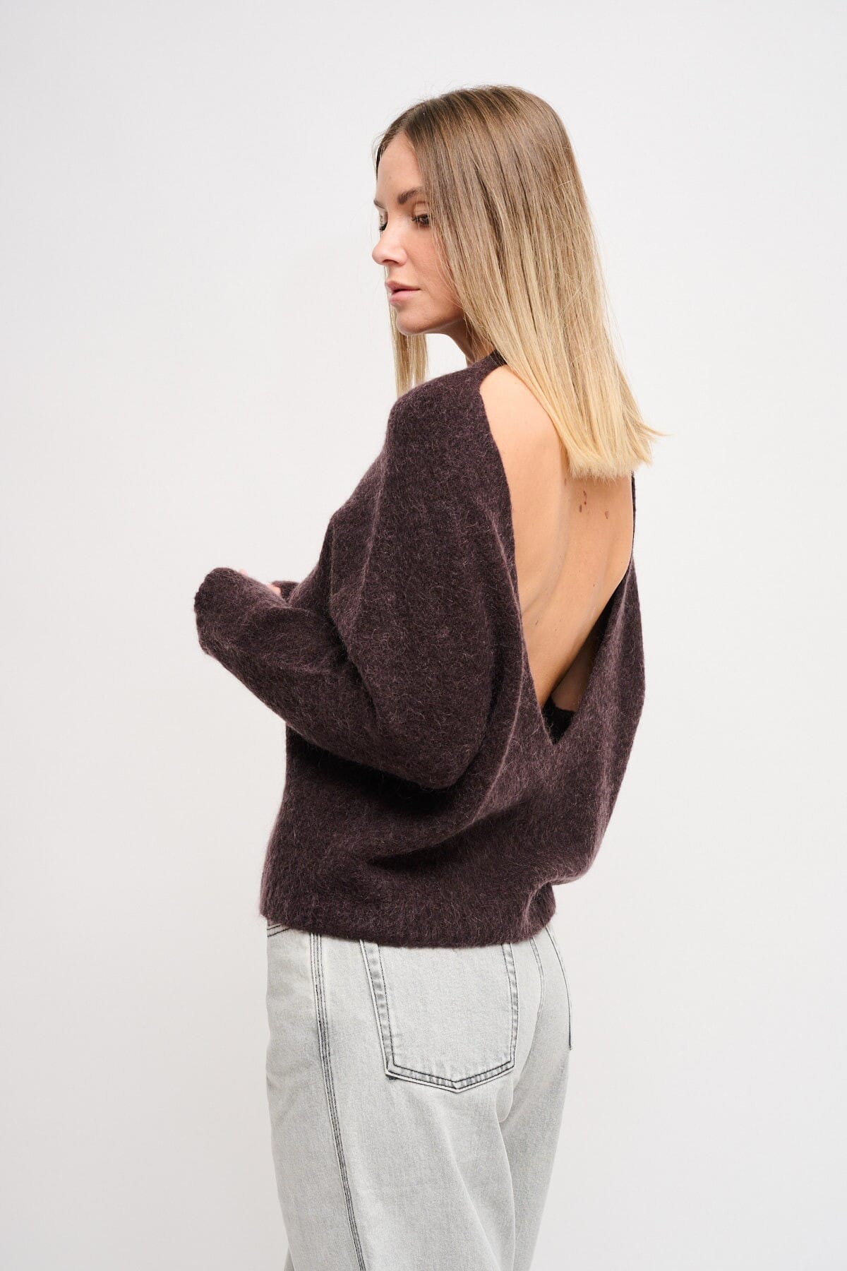 Maryley Open Back Jumper