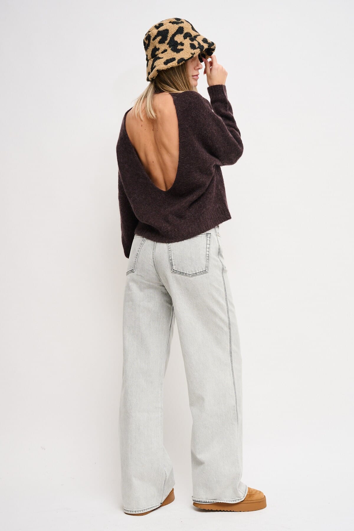 Maryley Open Back Jumper