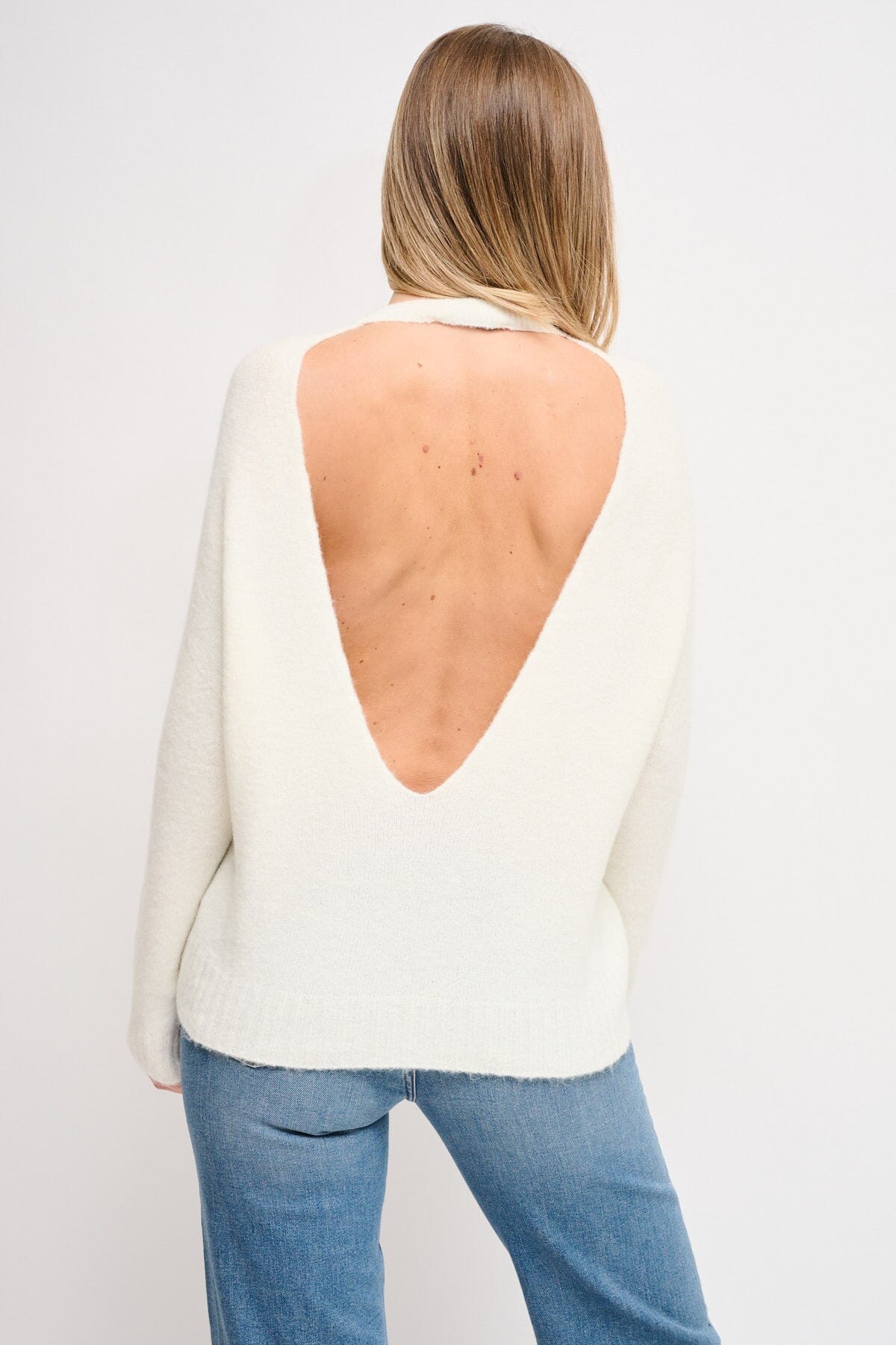 Maryley Open Back Jumper