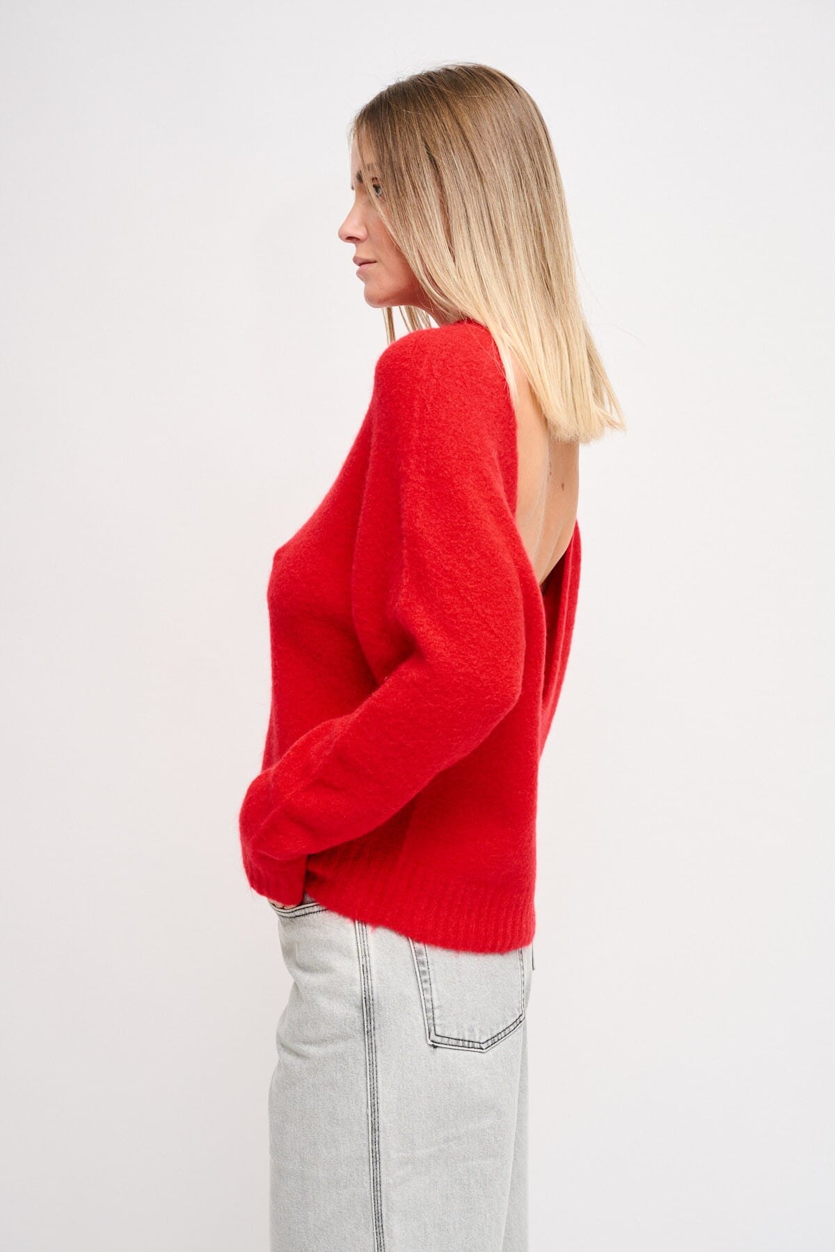 Maryley Open Back Jumper