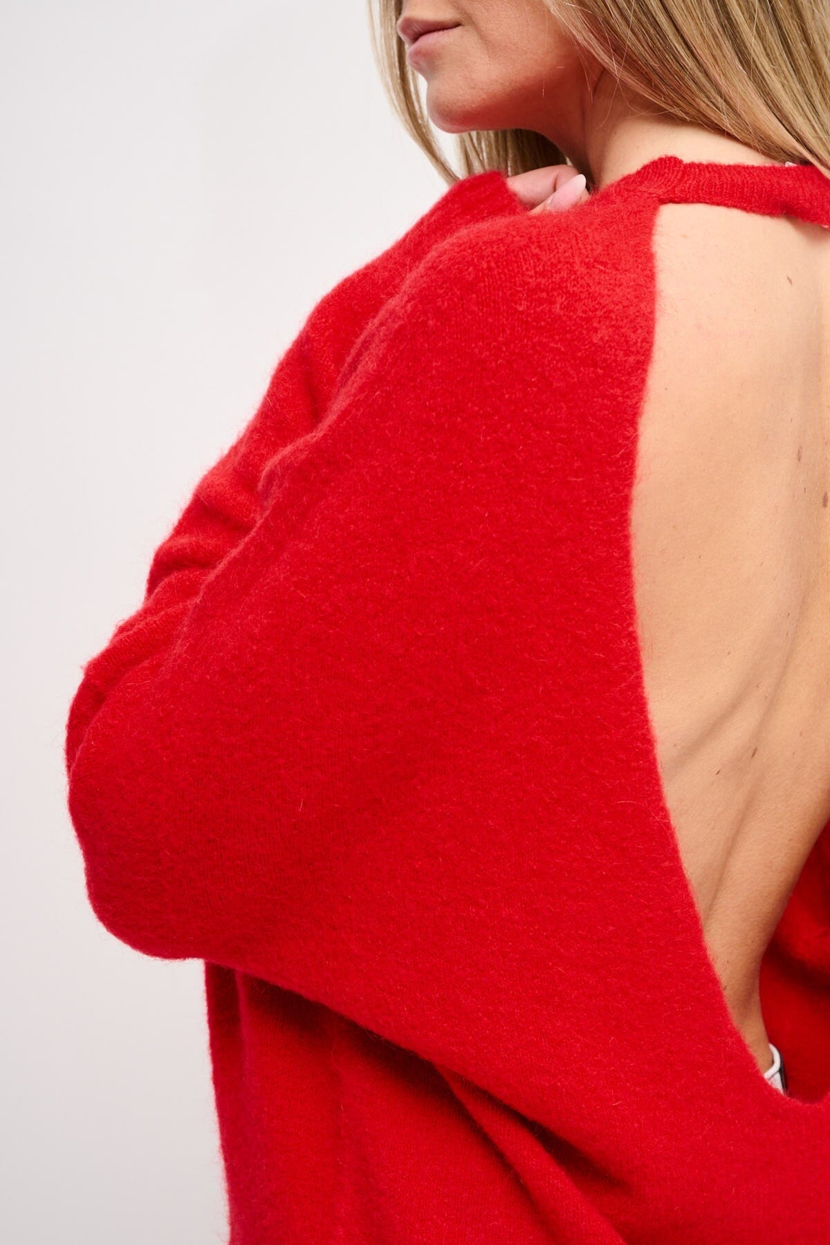 Maryley Open Back Jumper