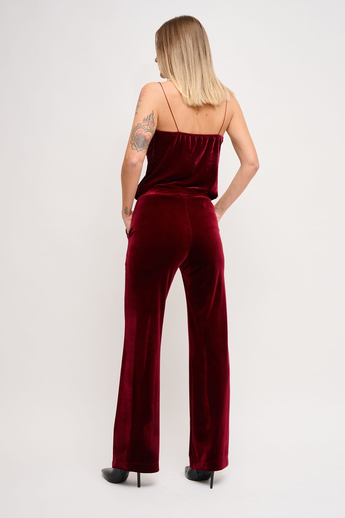 Pantaloni In Velluto Maryley