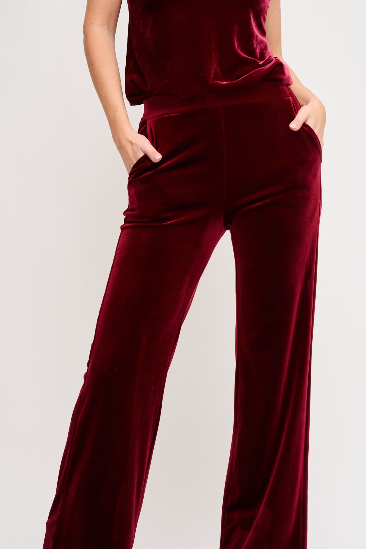 Pantaloni In Velluto Maryley