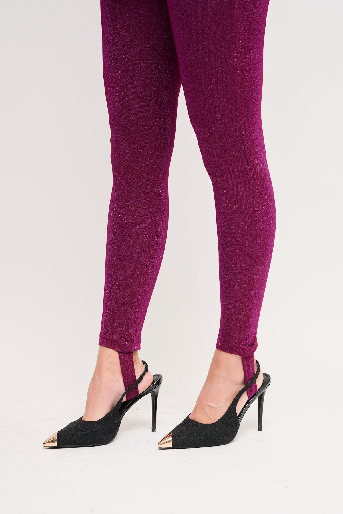 Panta Lurex Con Ghette Maryley