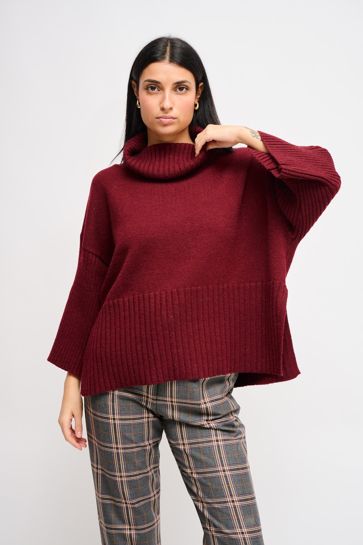 Dolcevita Oversize Con Manica 3/4 Maryley