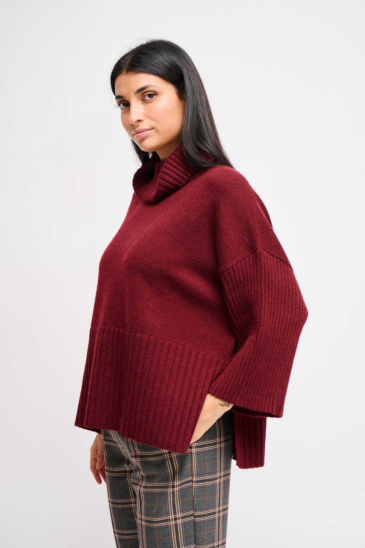 Dolcevita Oversize Con Manica 3/4 Maryley