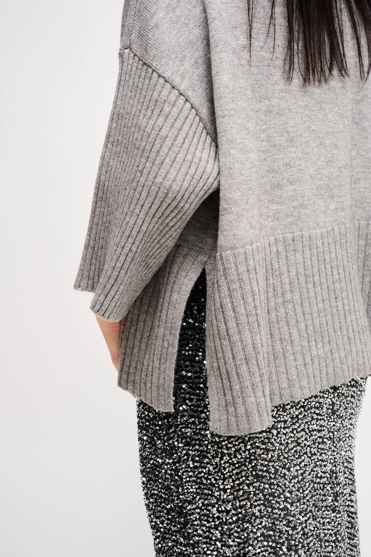 Dolcevita Oversize Con Manica 3/4 Maryley