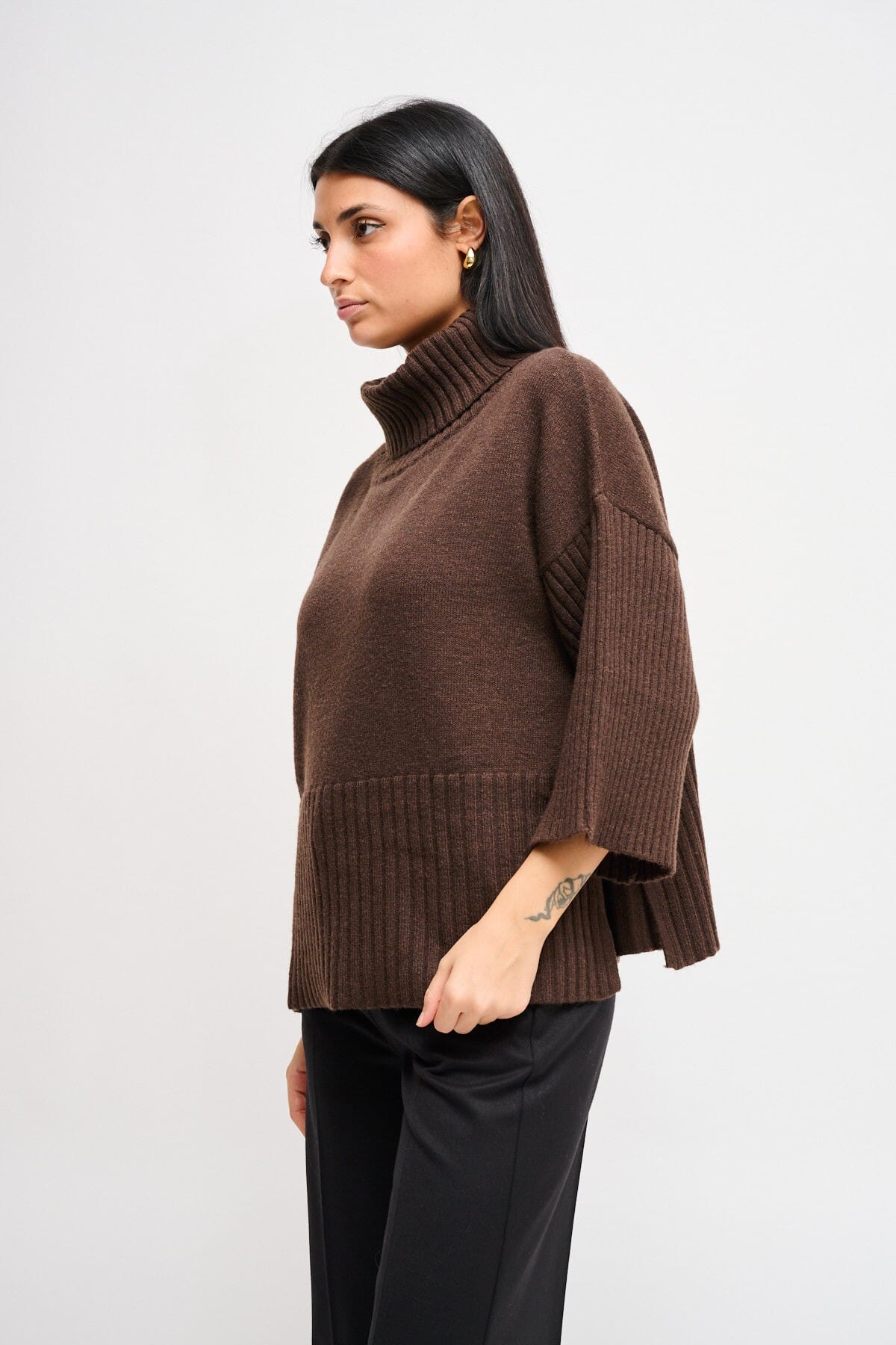 Dolcevita Oversize Con Manica 3/4 Maryley