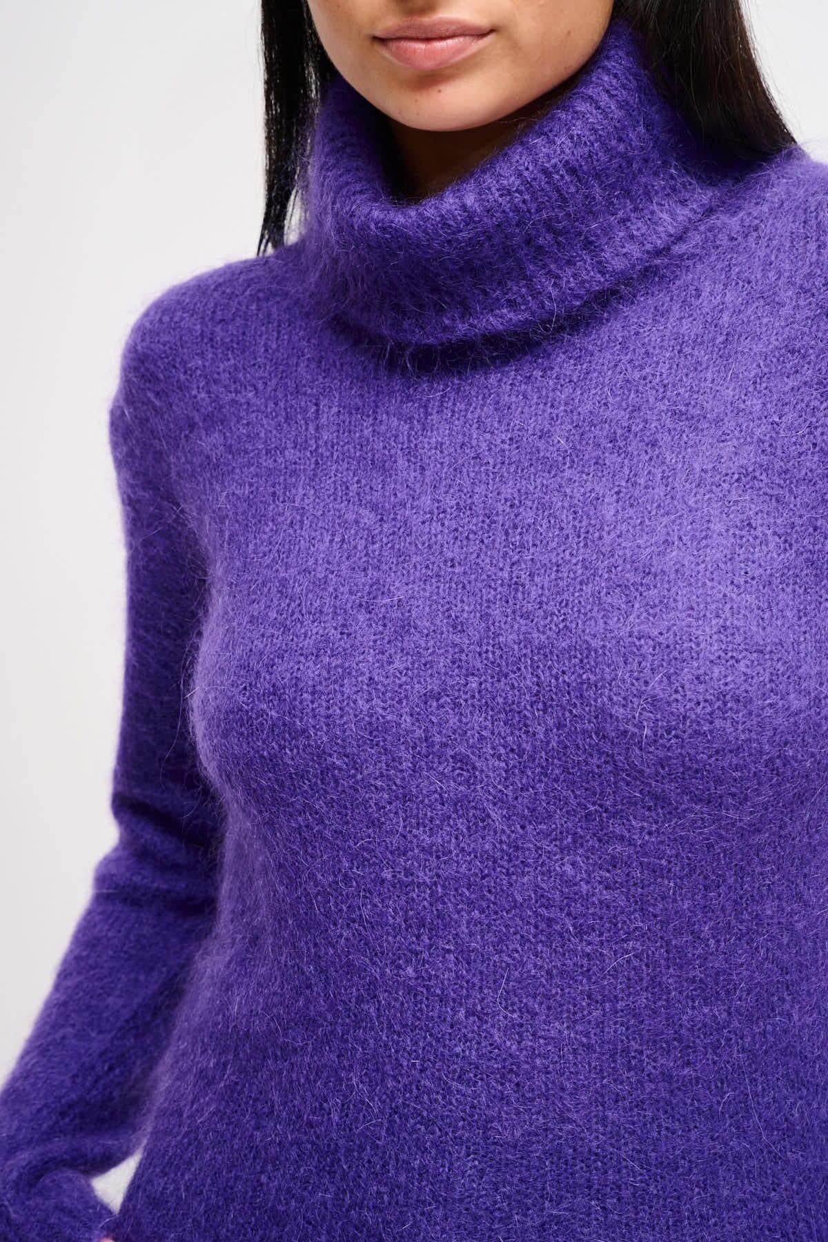 Dolcevita Cropped In Mohair Maryley