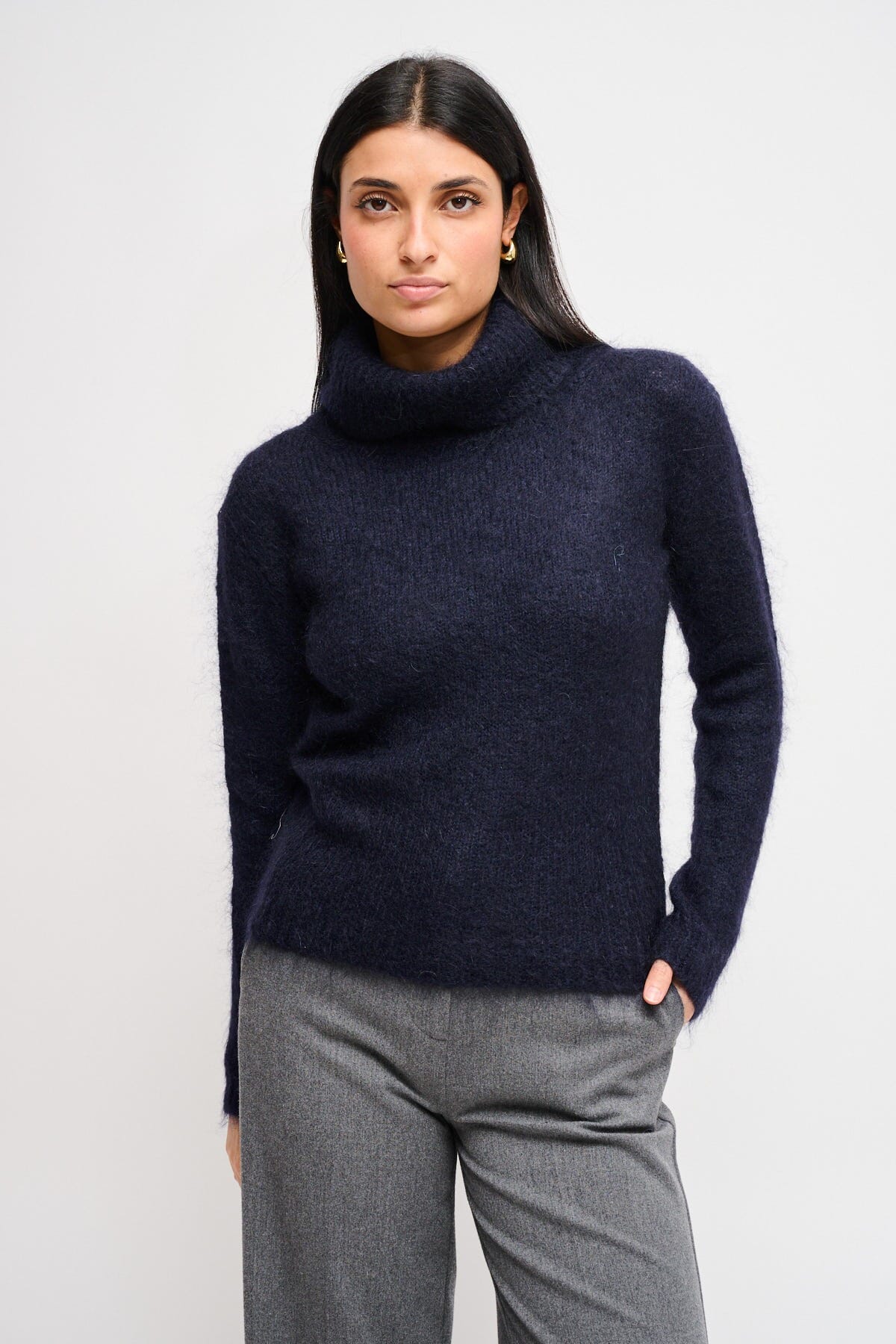 Dolcevita Cropped In Mohair Maryley