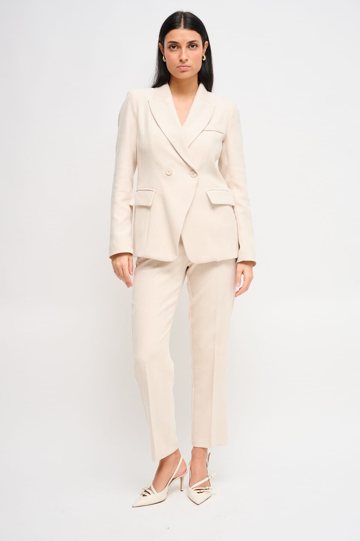 Completo Giacca Doppiopetto E Pantalone A Sigaretta Maryley