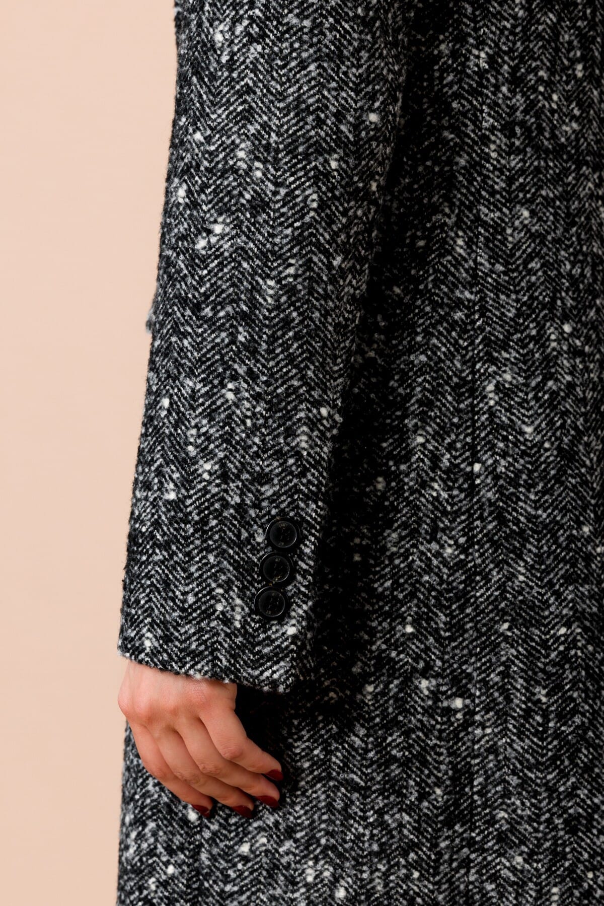 Cappotto Doppiopetto Resca Con Spacco Nel Centro Dietro Maryley