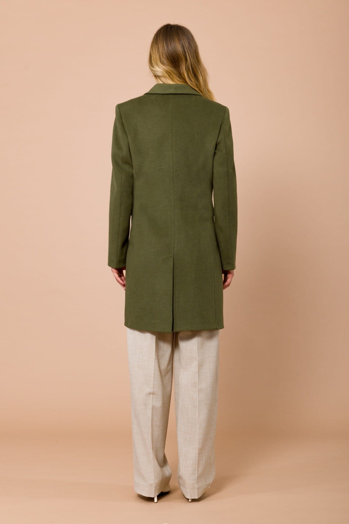 Cappotto Baronetto Foderato Con Impunture Mf Maryley