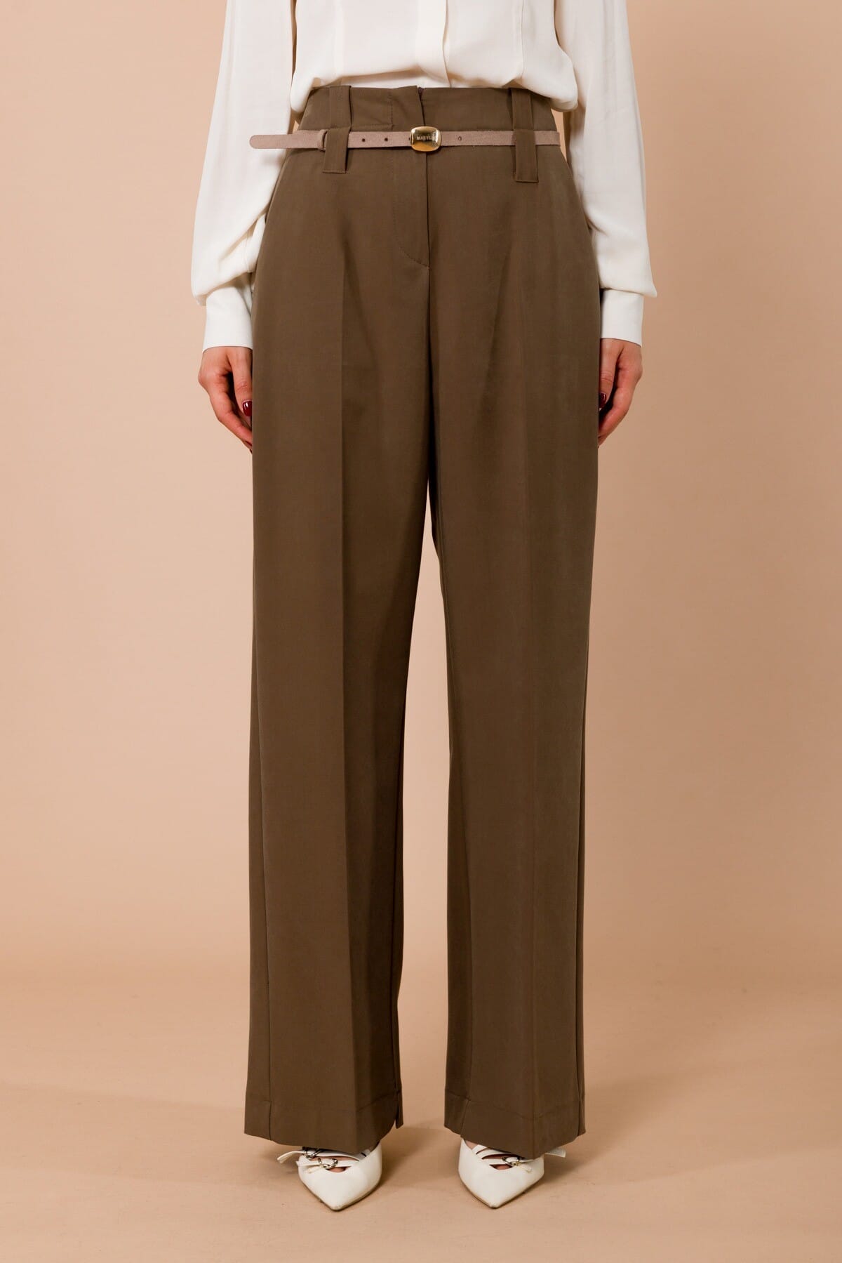 Pantalone Palazzo Con Cintura In Vita Maryley