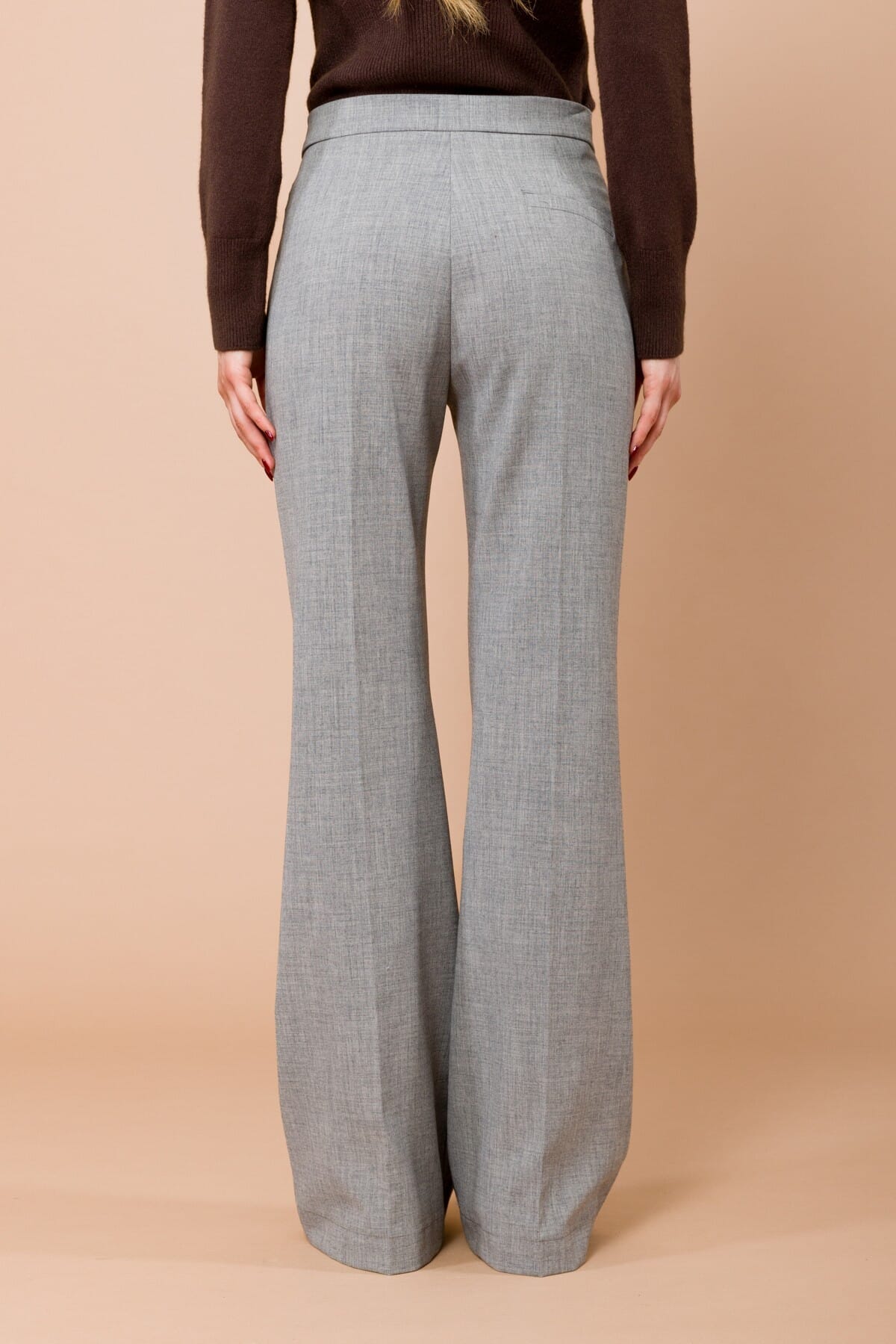 Pantalone A Zampa Grisaglia Maryley