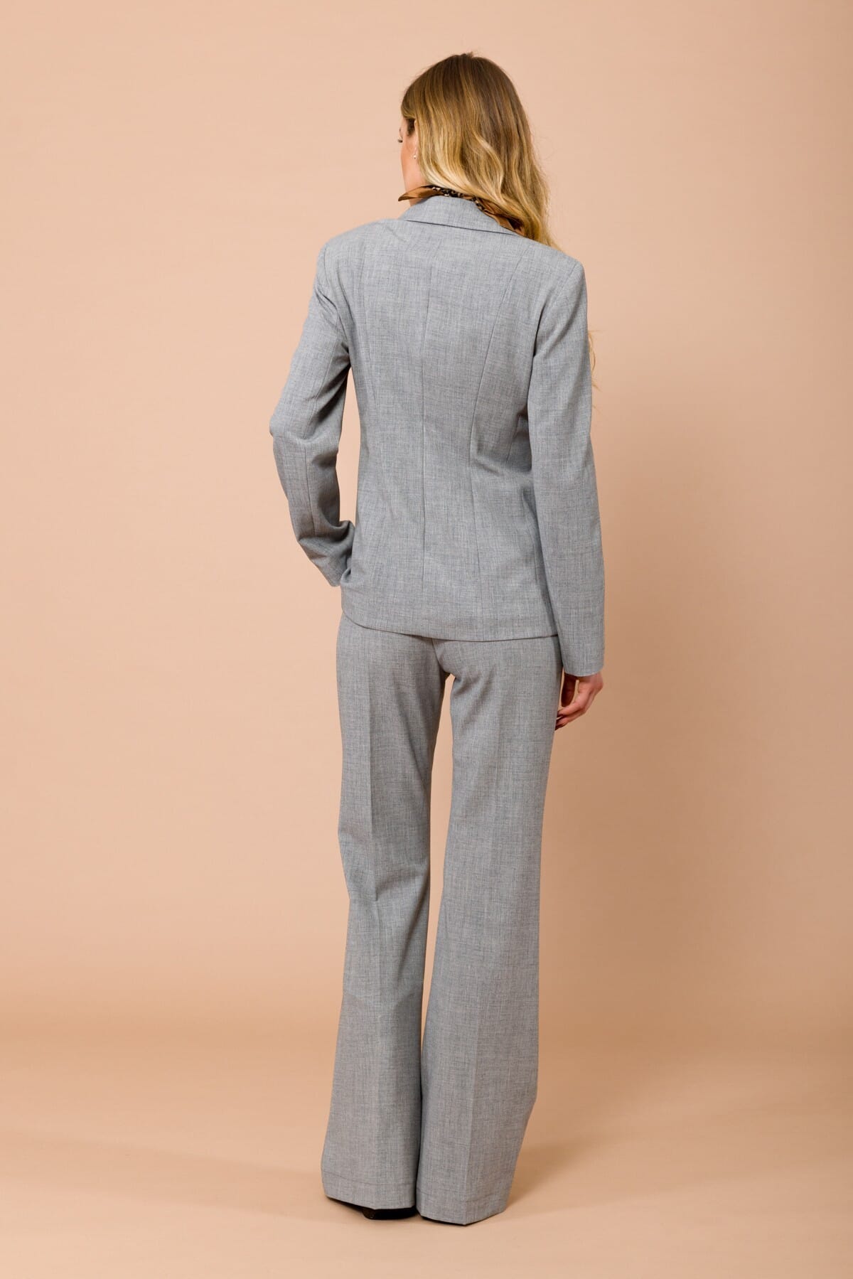 Pantalone A Zampa Grisaglia Maryley