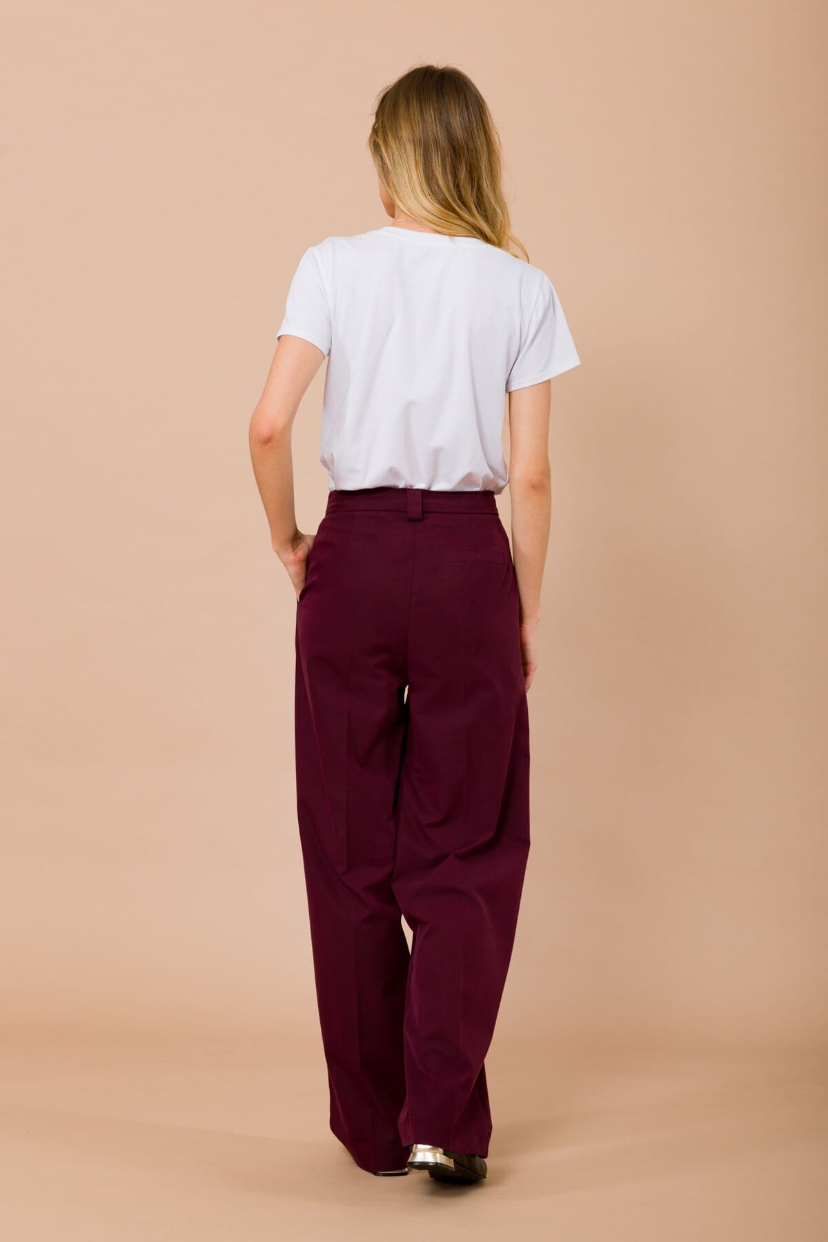 Pantalone Dritto Con Passanti Maryley