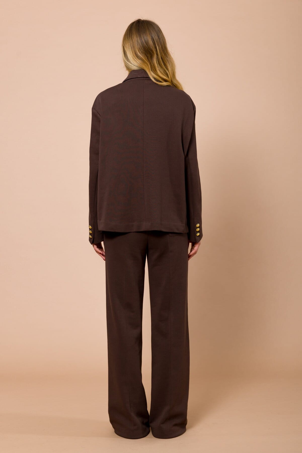 Giacca In Felpa Oversize Con Ricamo Logo Sul Taschino Maryley