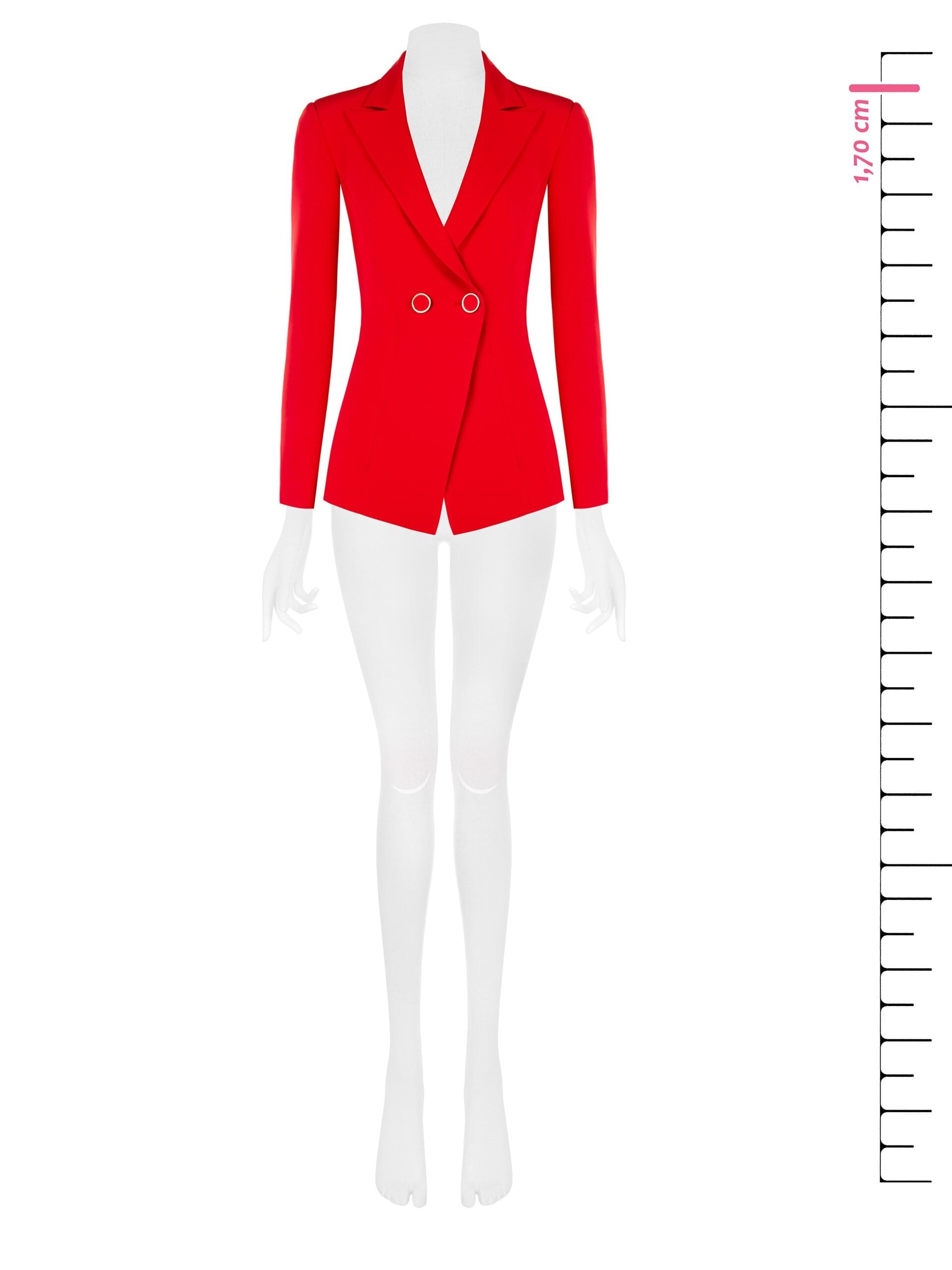 Giacca Blazer Sfiancata In Tessuto Tecnico Rinascimento