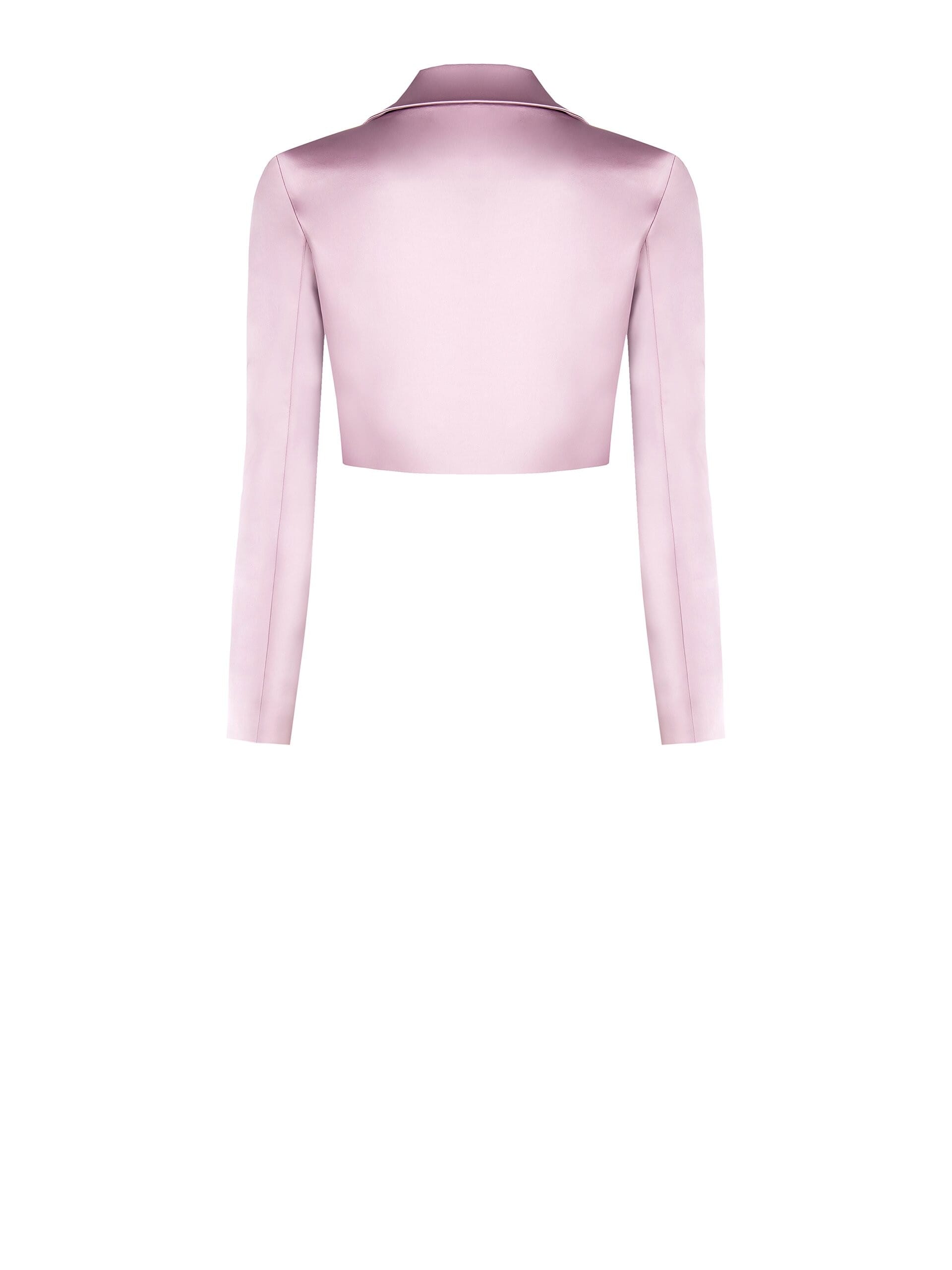 Boléro ouvert en satin avec bretelles Rinascimento