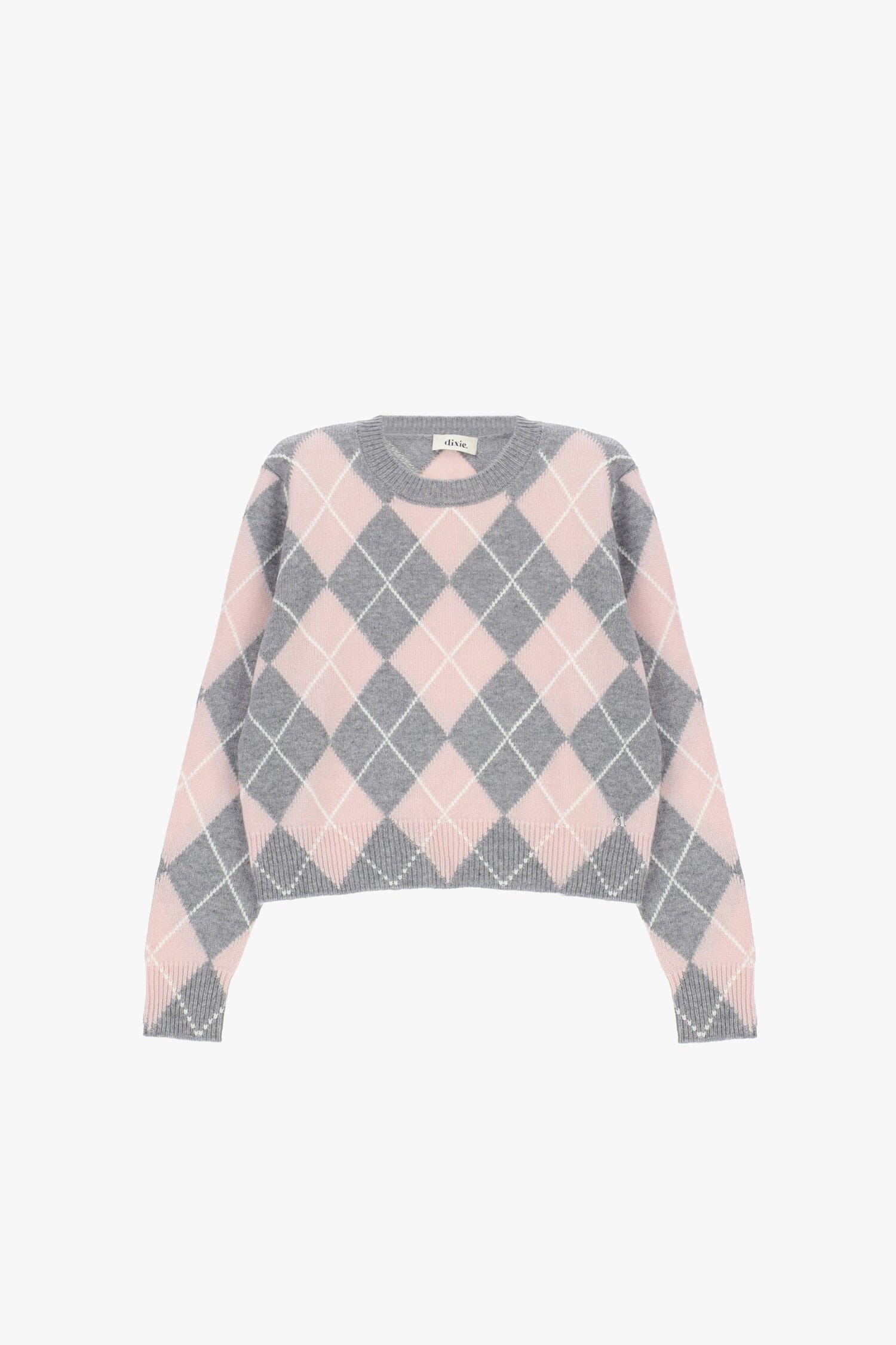 Maglione Girocollo Con Motivo Argyle E Fit Regolare Dixie