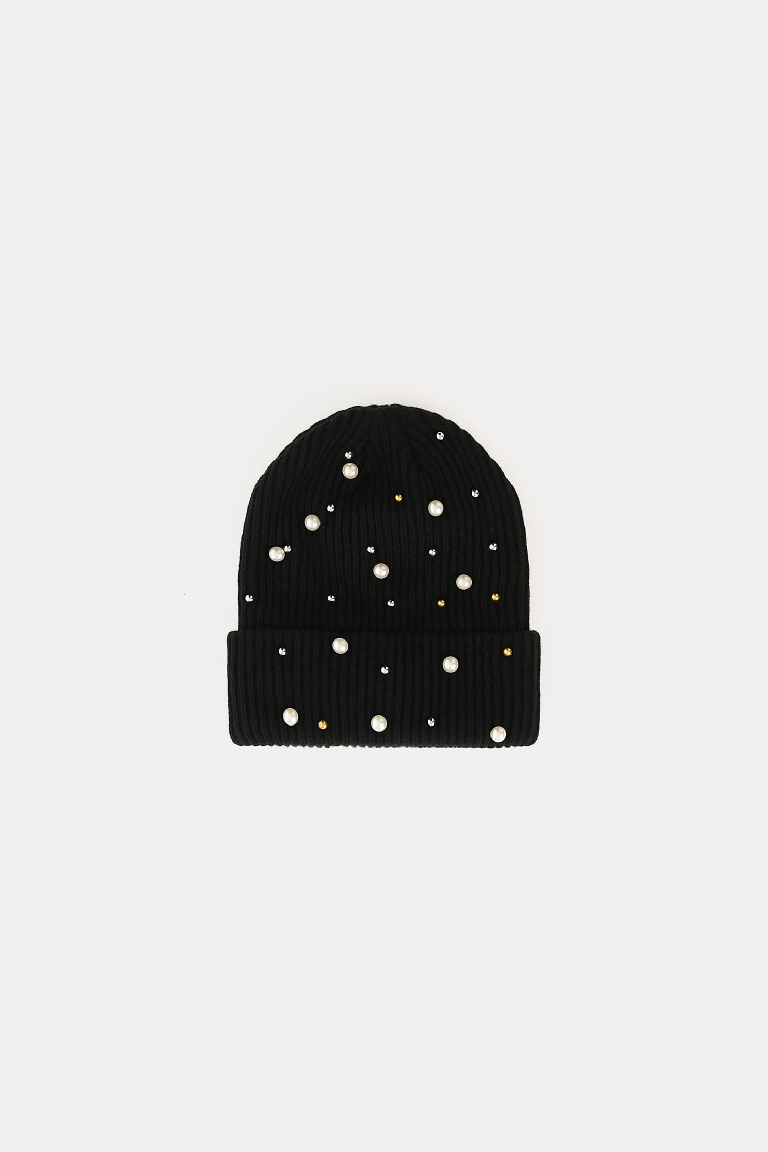 Chapeau côtelé avec perles décoratives Dixie