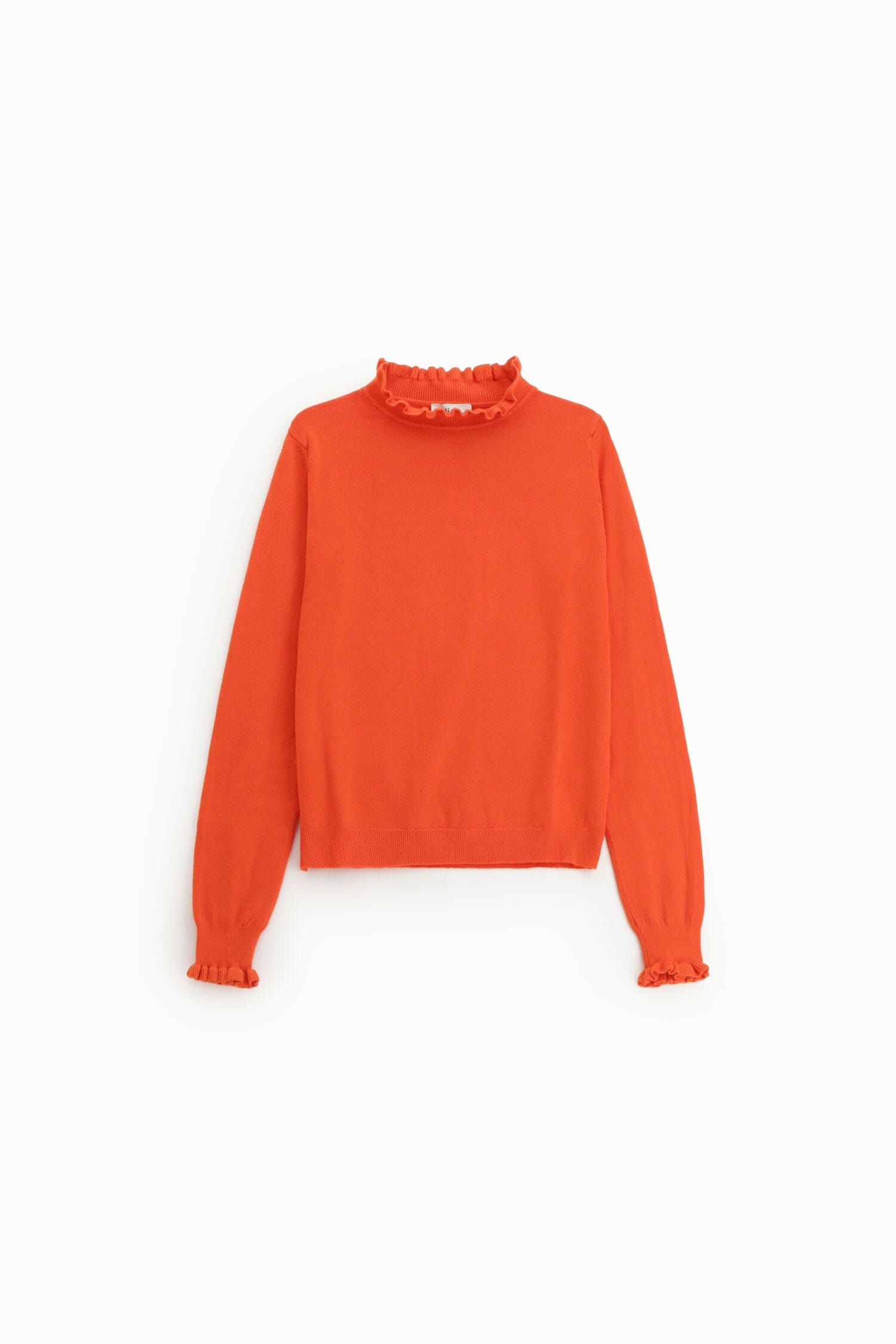 Maglia Con Collo Arricciato E Polsini Dixie