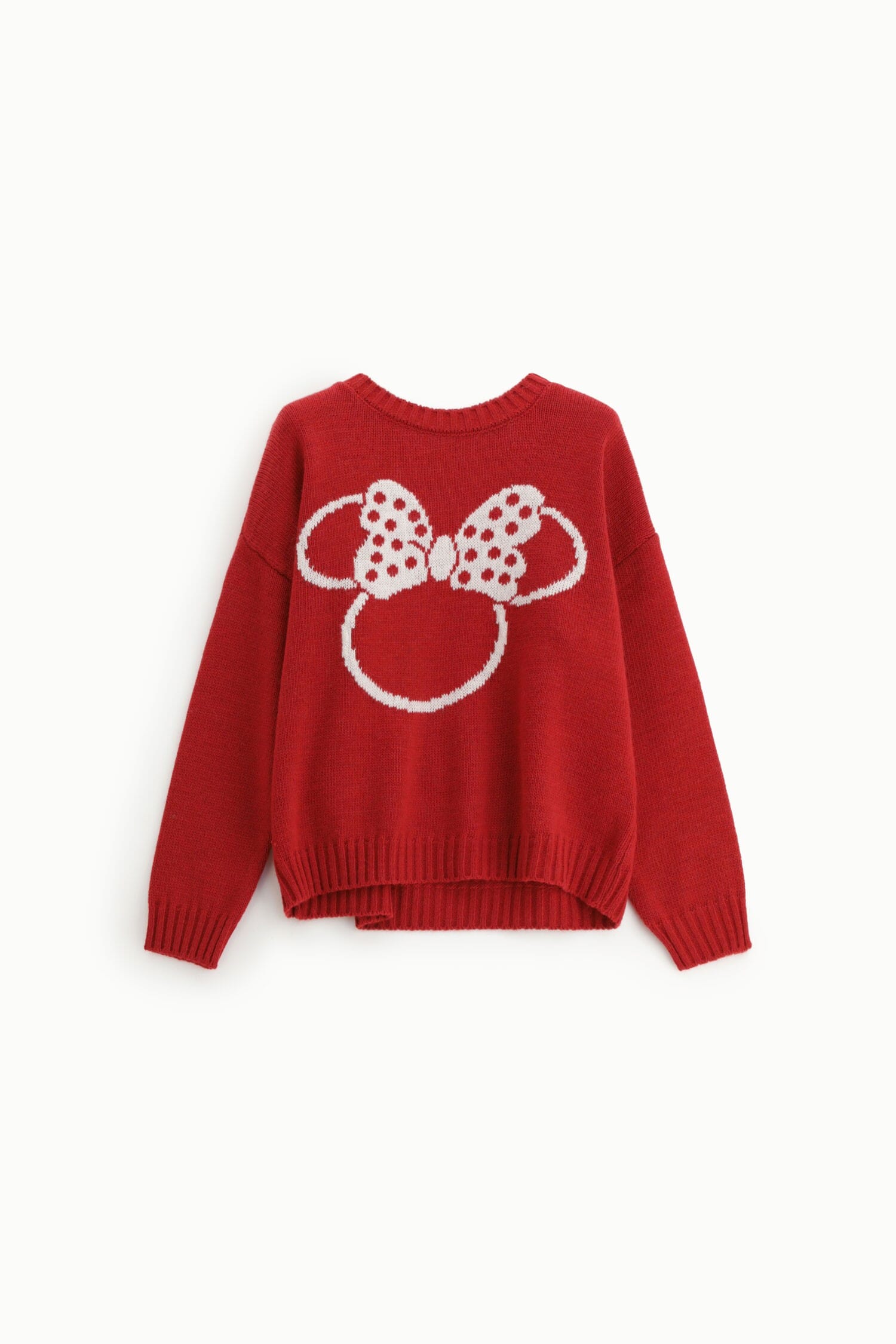 Maglione Girocollo Stampa Fiocco E Pois Dixie