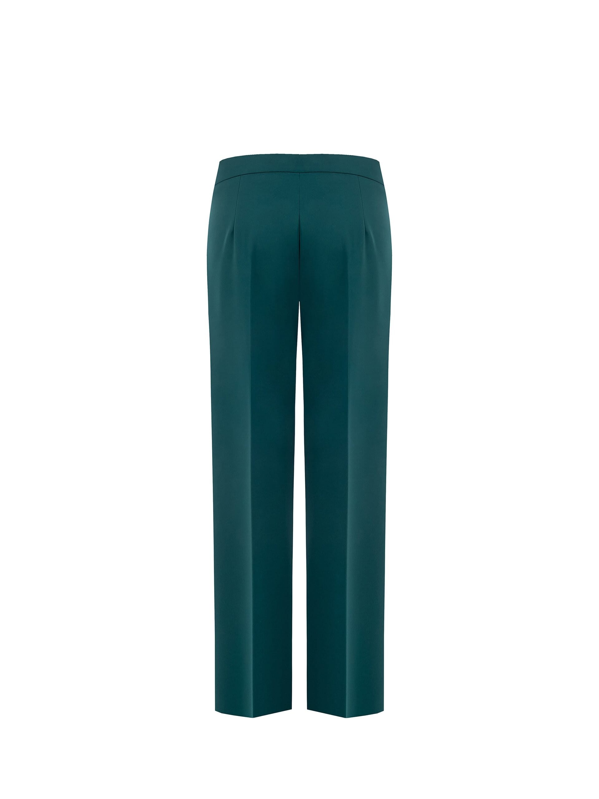 Pantaloni Palazzo In Tessuto Bi-Stretch Rinascimento