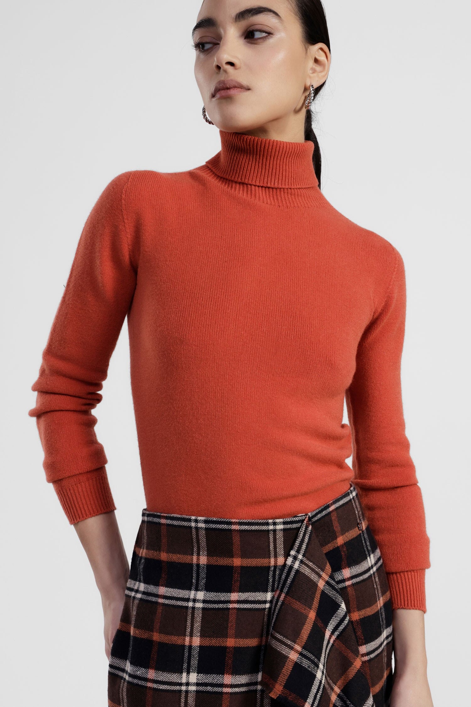 Maglione Dolcevita Donna Vestibilità Regolare Dixie