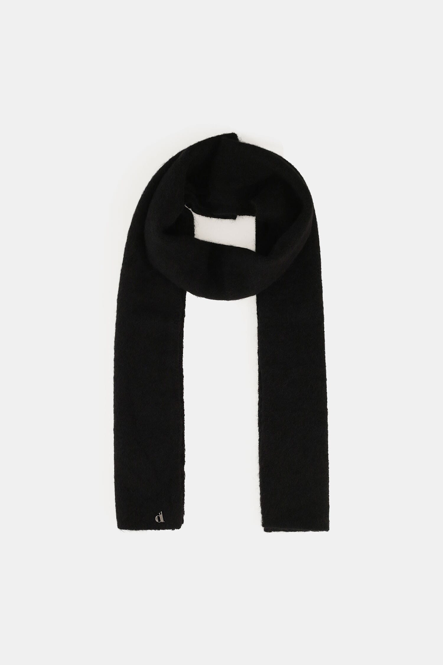 Sciarpa Con Lavorazione Rasata E Dettaglio Laterale Dixie