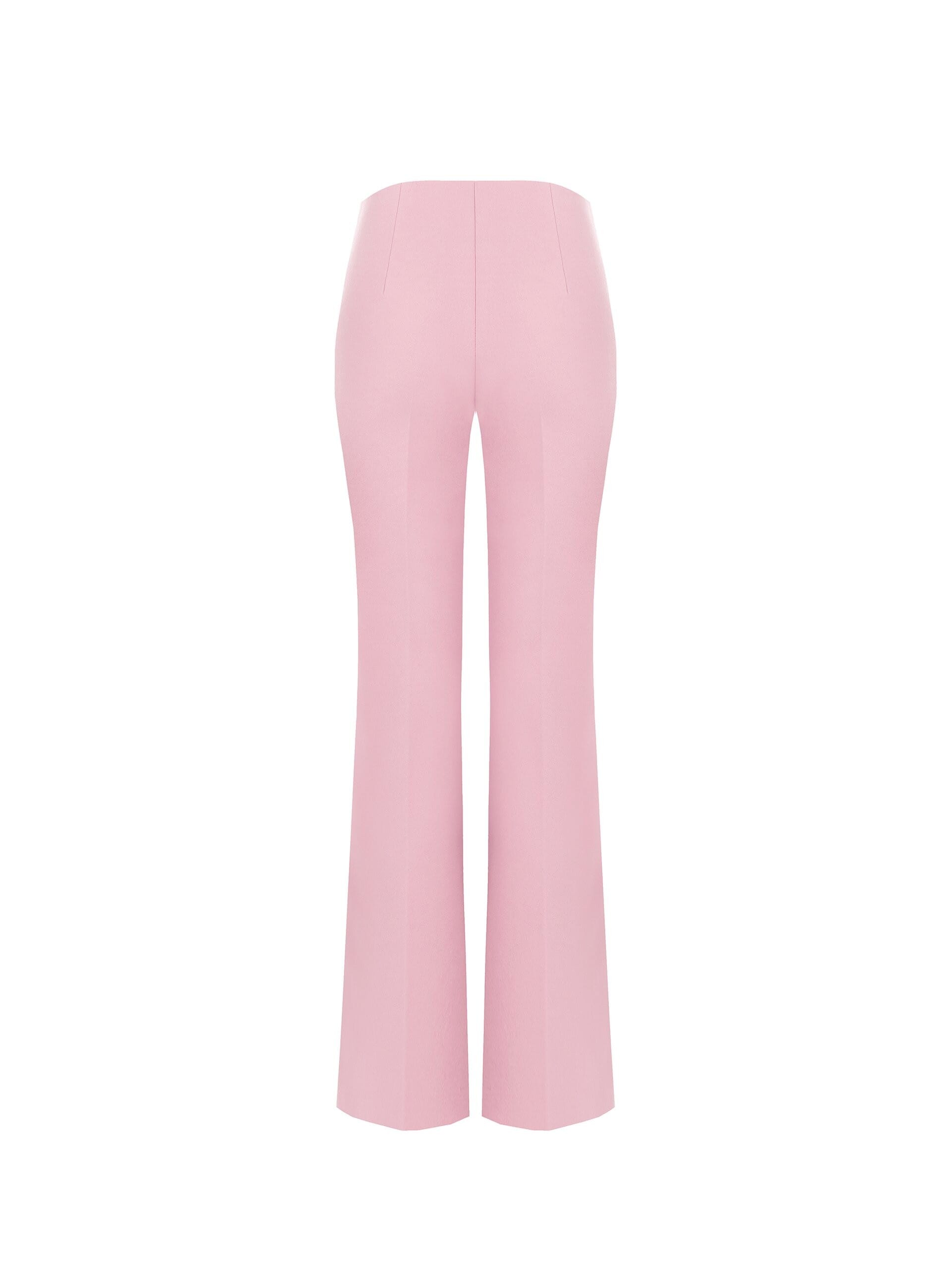 Pantalon en crêpe Scuba Palace avec perles et strass Rinascimento