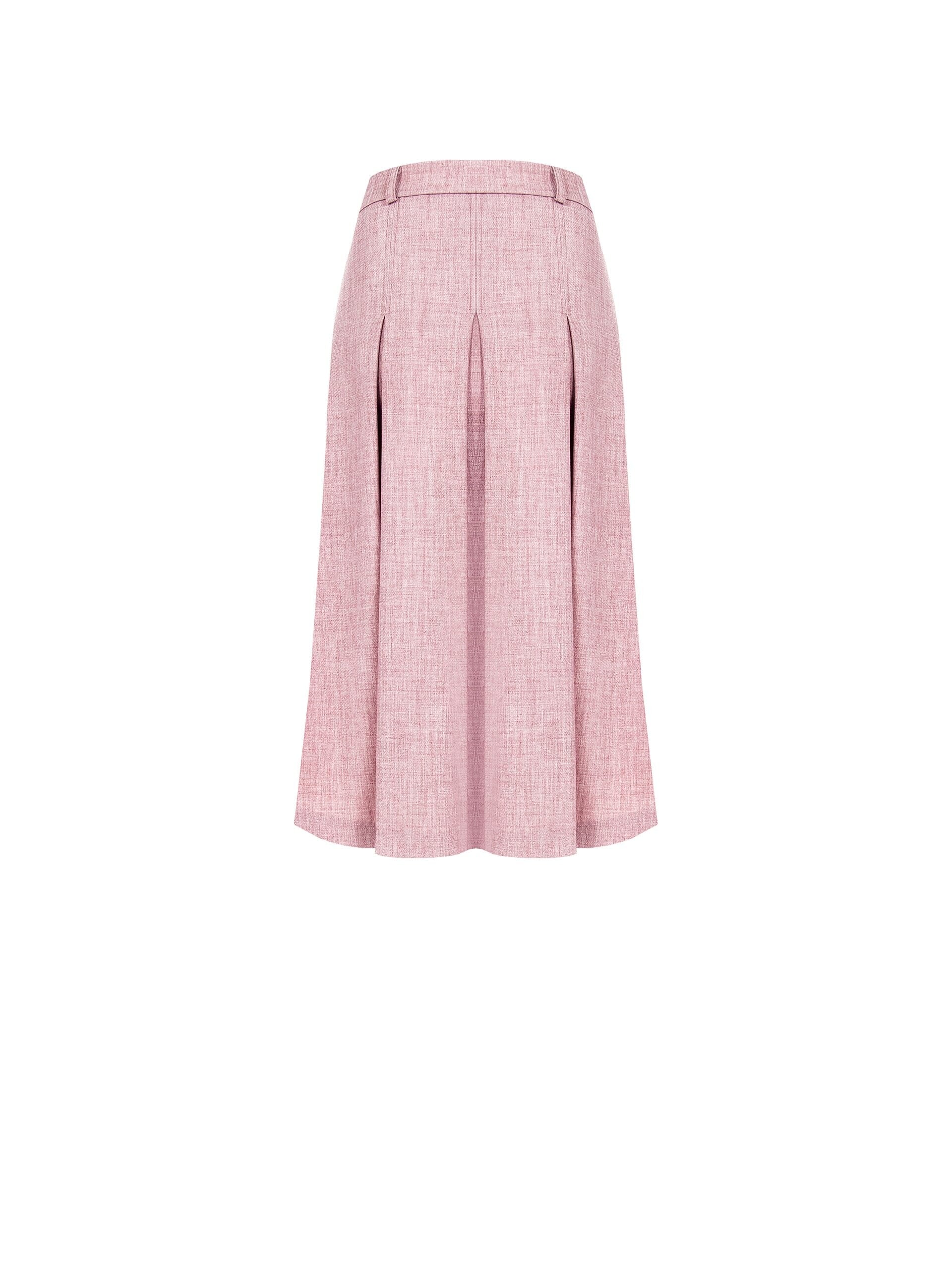 Jupe longue plissée avec poches Rinascimento