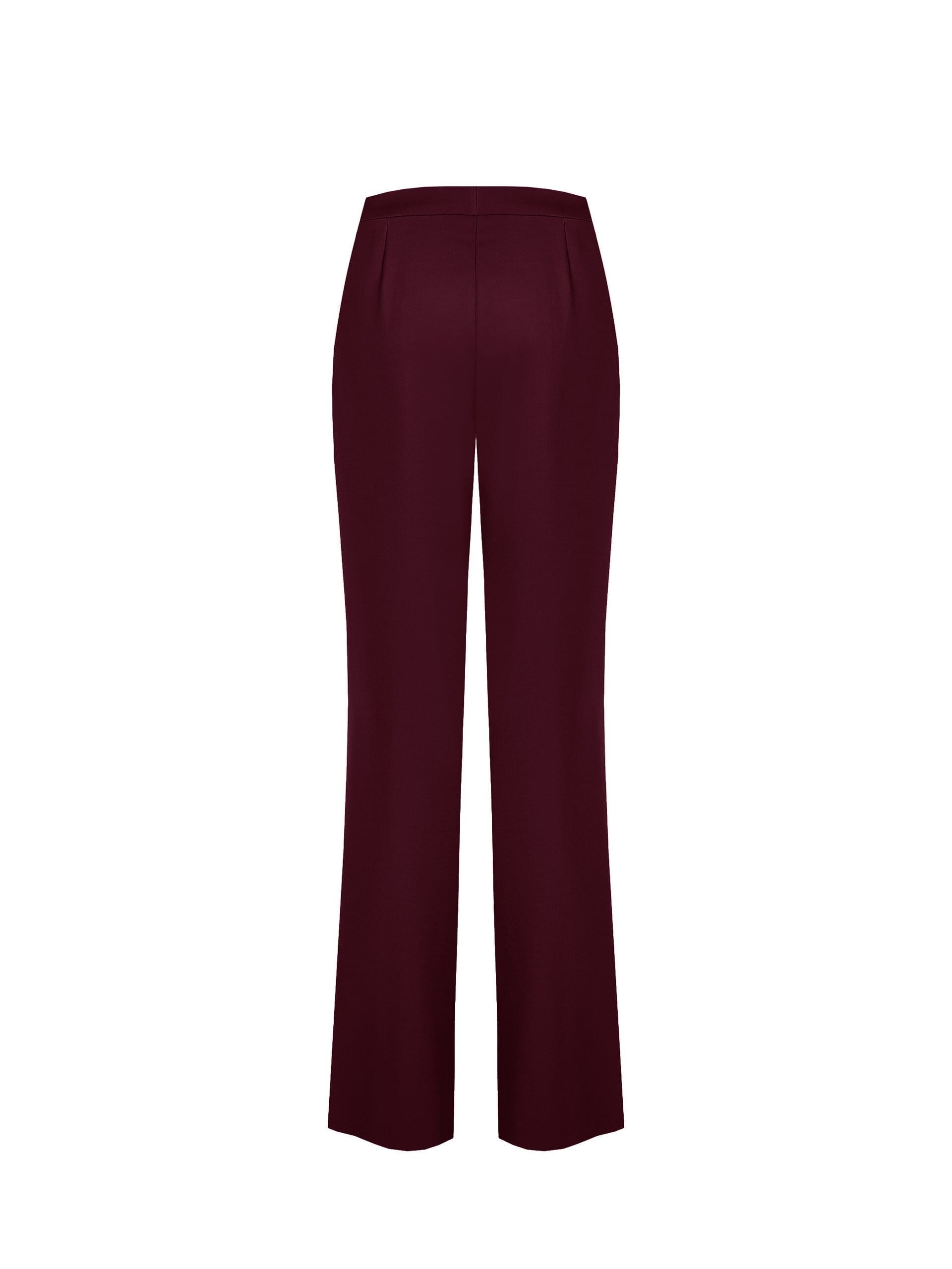 Pantaloni Palazzo In Poliviscosa Con Pinces E Tasche Rinascimento