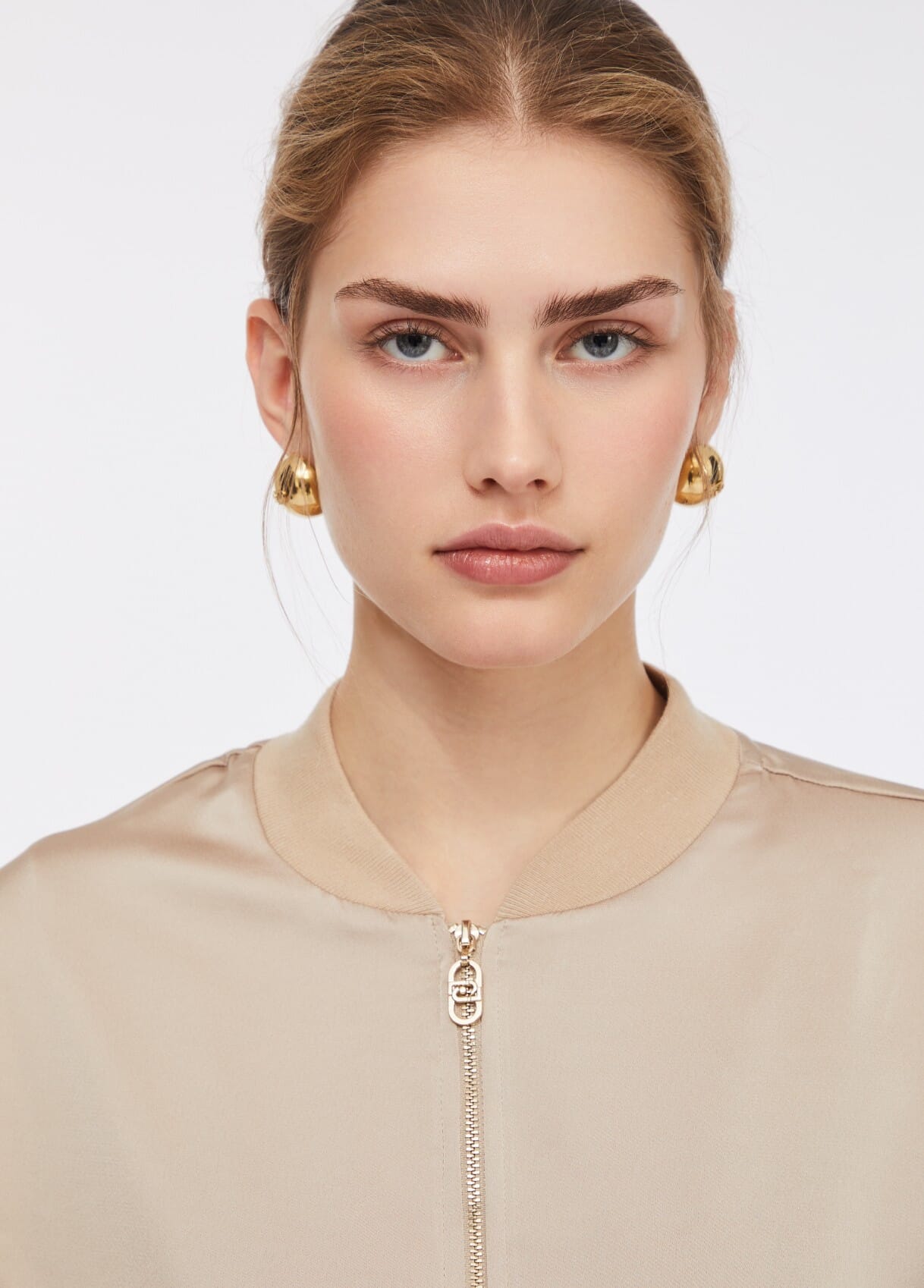 Liu Jo Satin Bomber Jacket