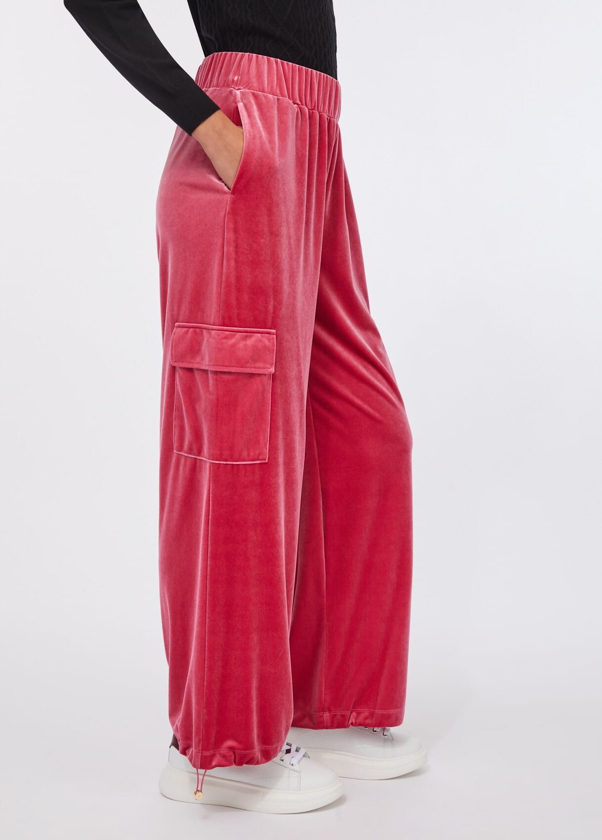 Chenille Jogging Pants With Liu Jo Logo