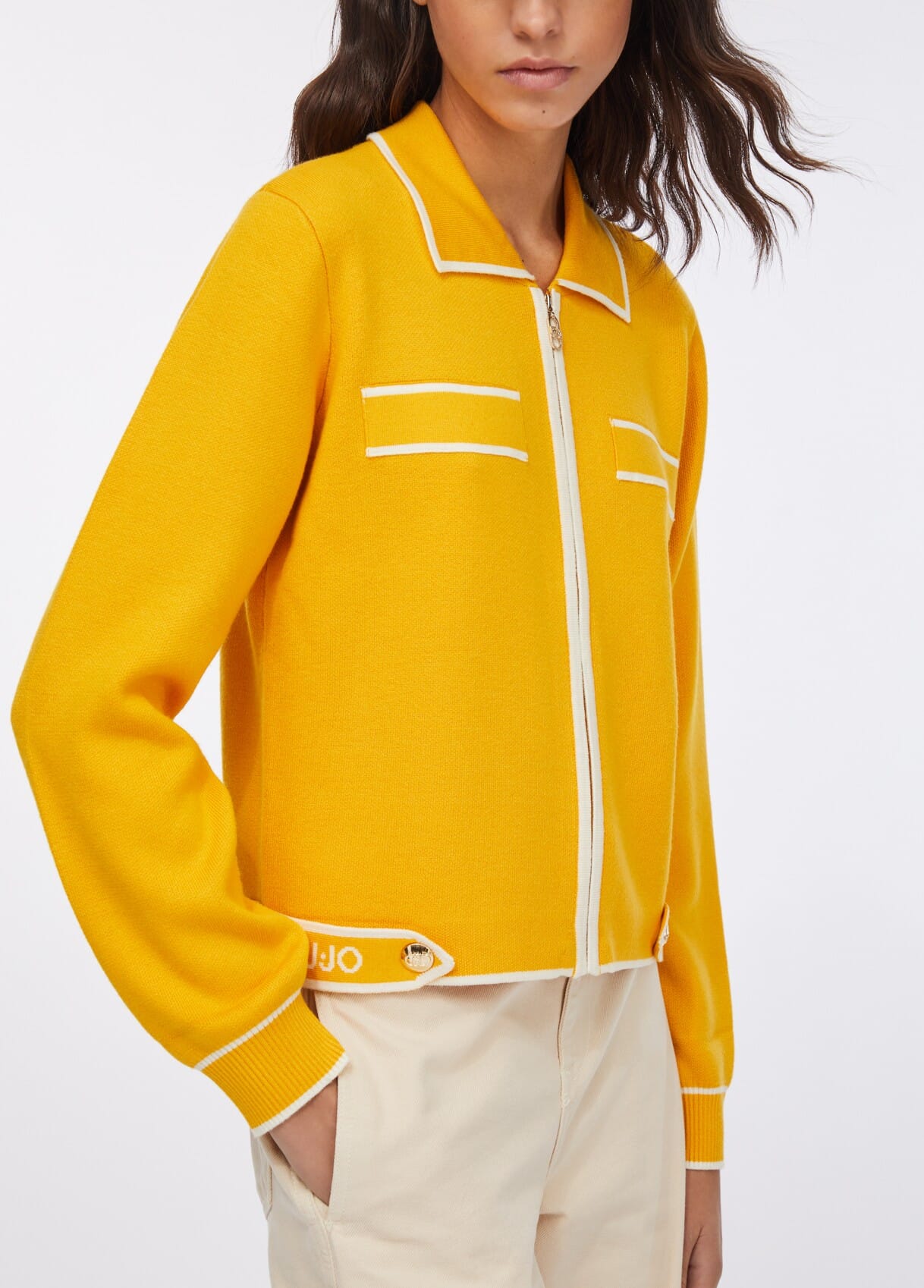 Cardigan Con Zip Liu Jo