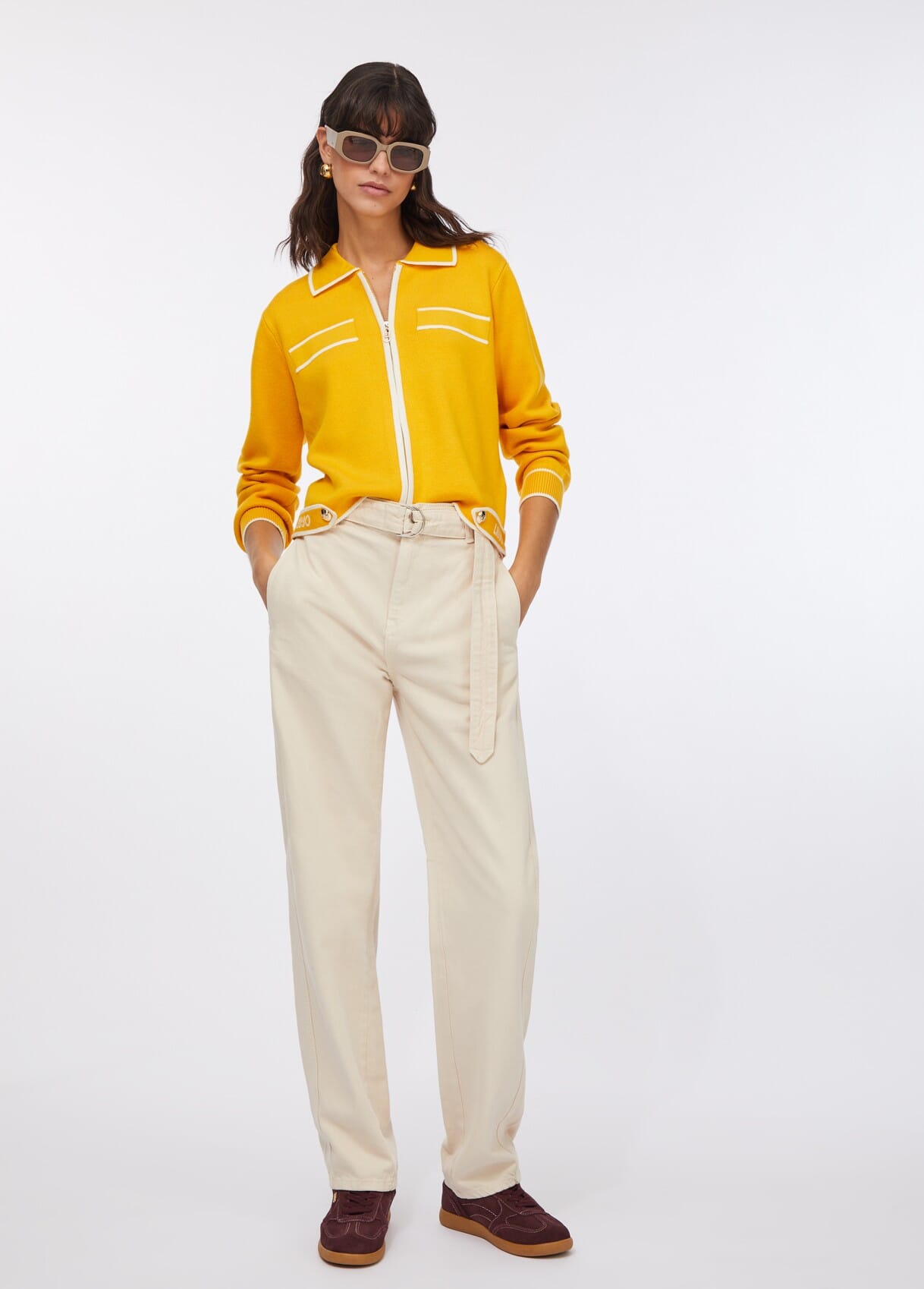 Cardigan Con Zip Liu Jo