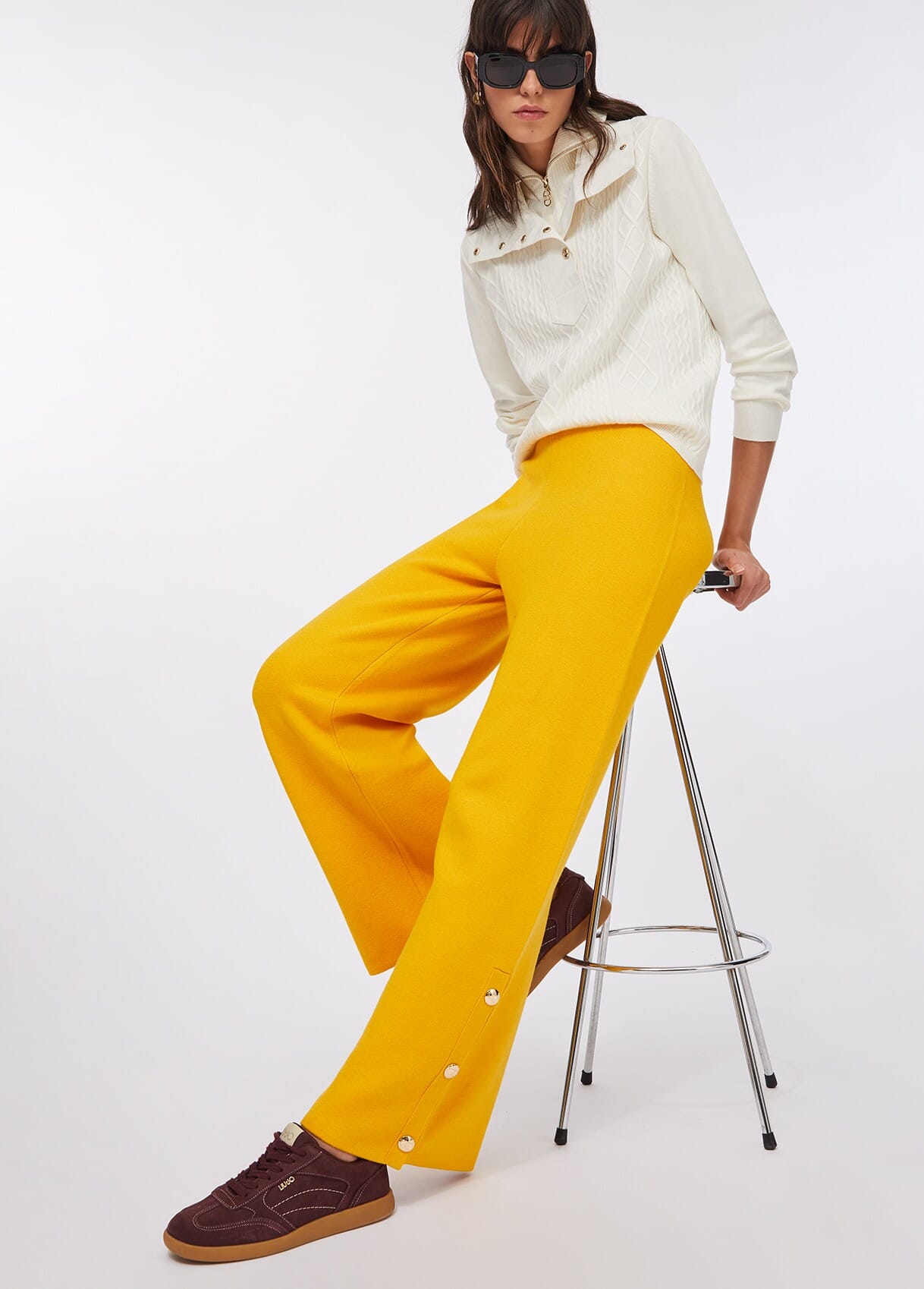 Pantaloni In Maglia Liu Jo