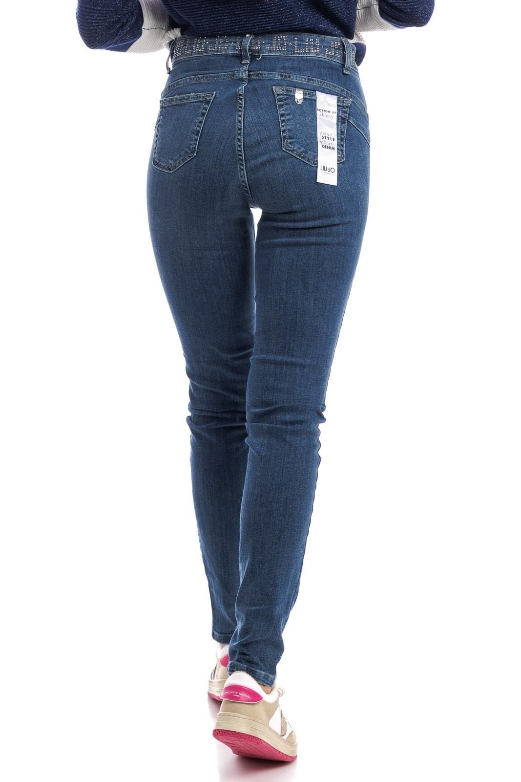 Denim avec corsage à strass Liu Jo