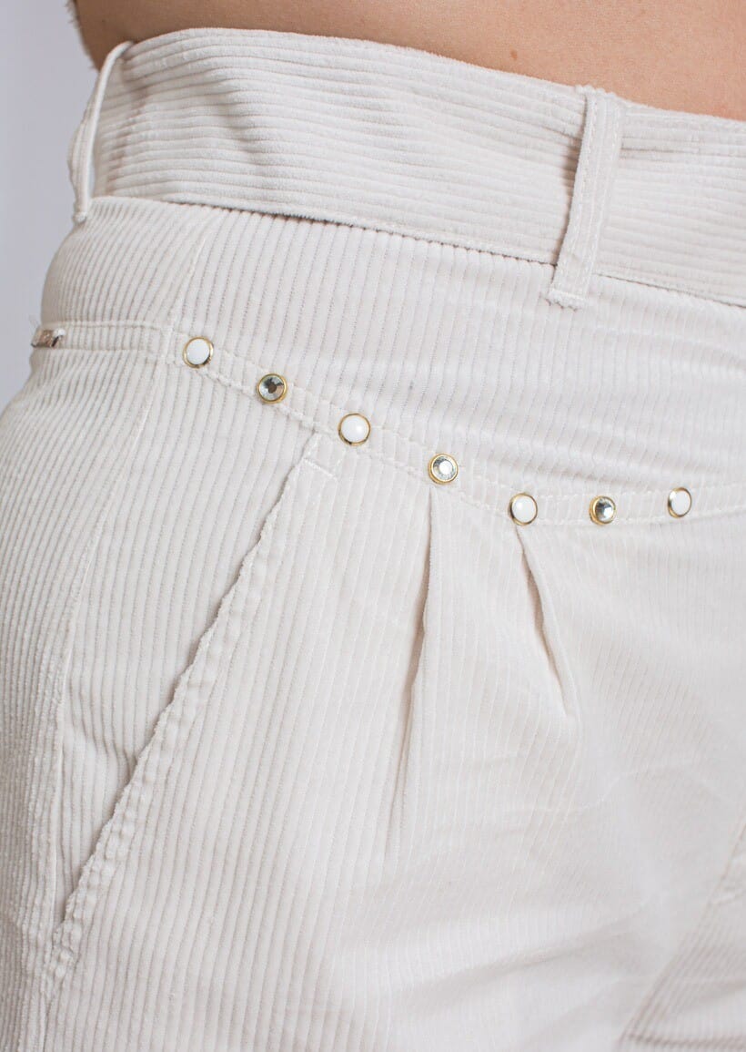 Pantaloncino In Velluto A Coste Liu Jo