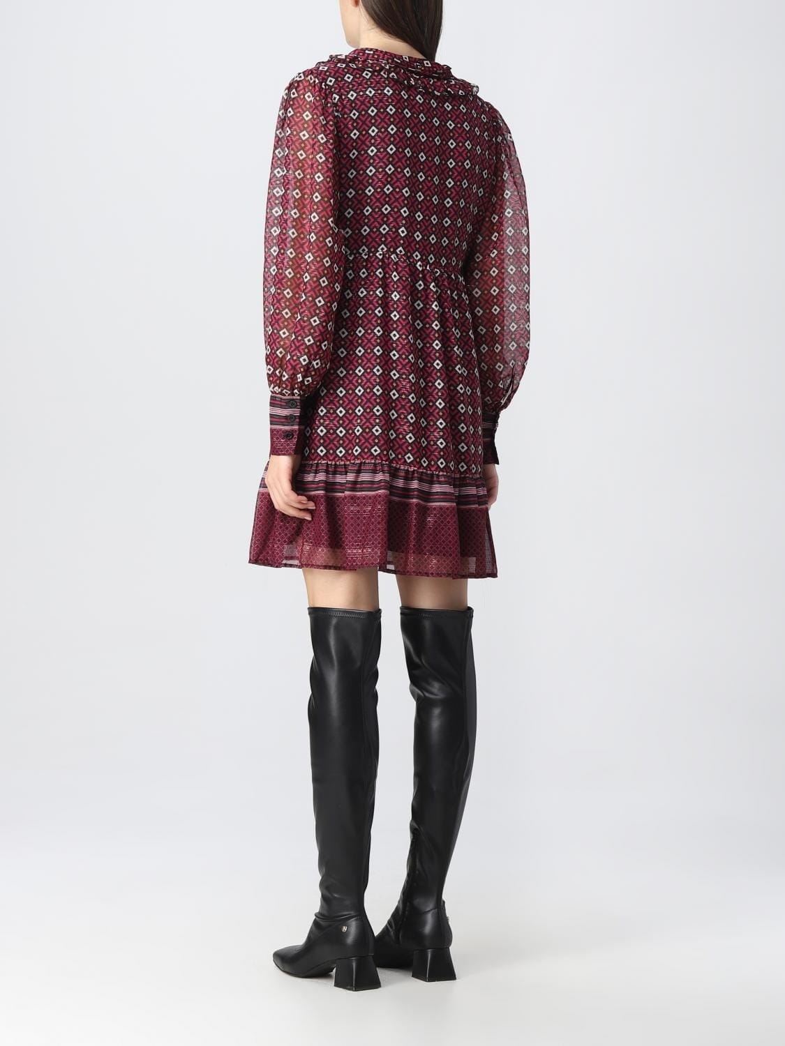 Abito Fantasia Geometrica Liu Jo