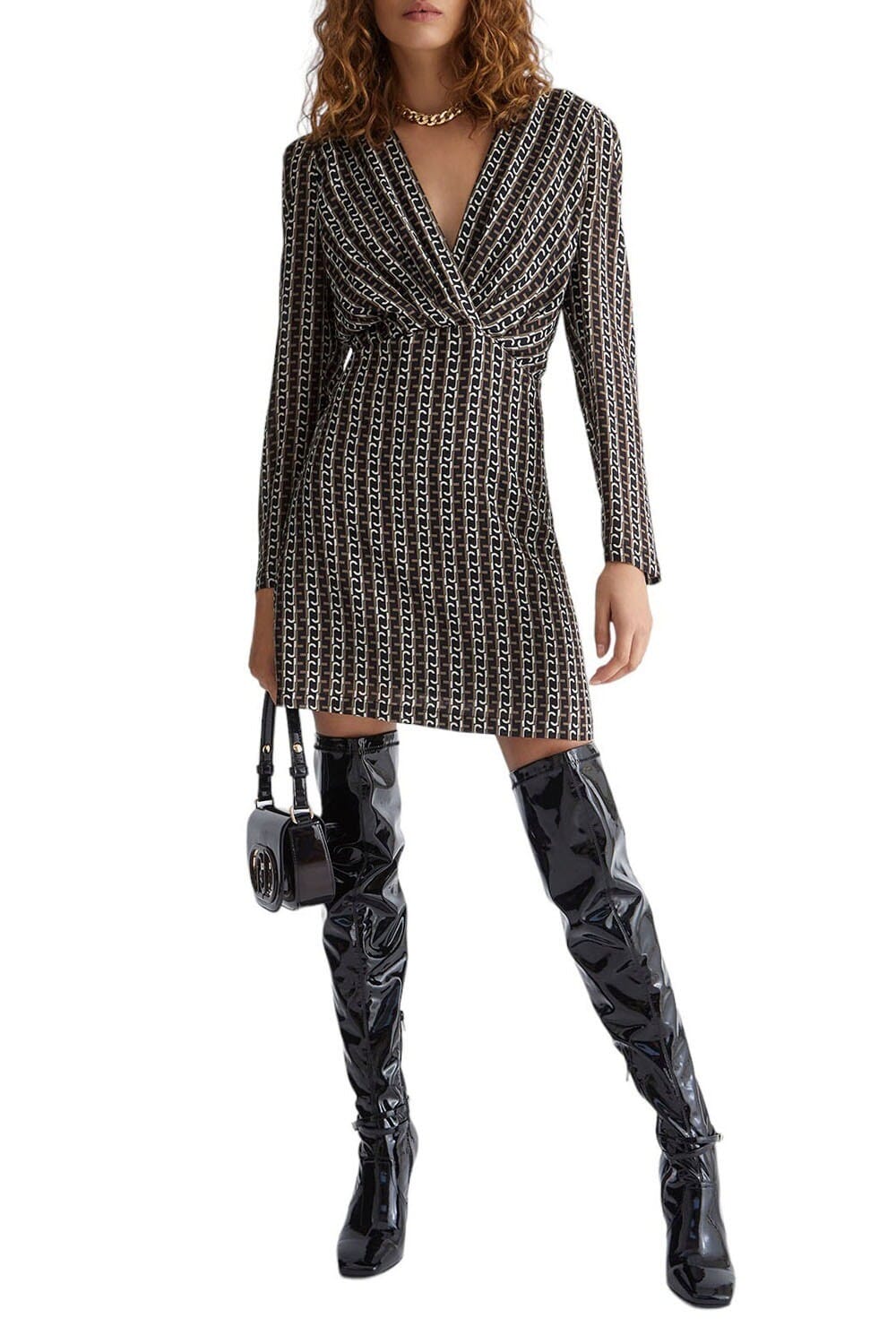 Abito In Fantasia Geometrica Liu Jo