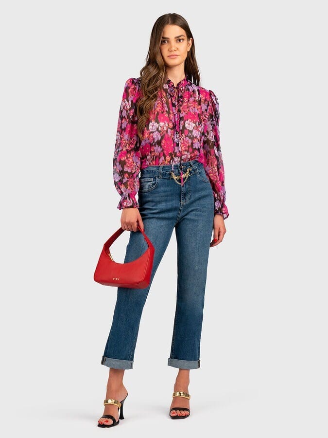 Camicia Con Fantasia Floreale Liu Jo