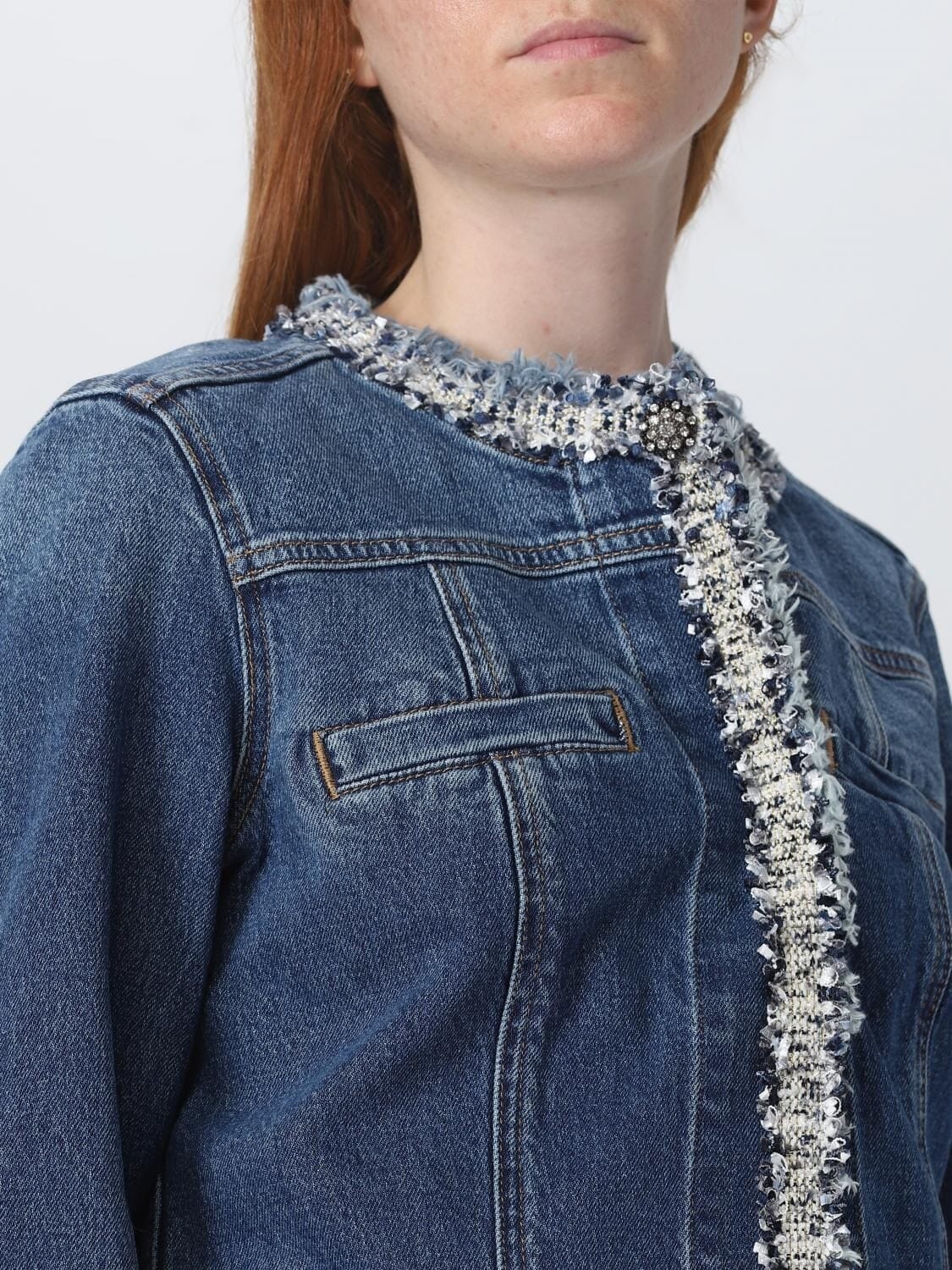 Giacca In Denim Liu Jo