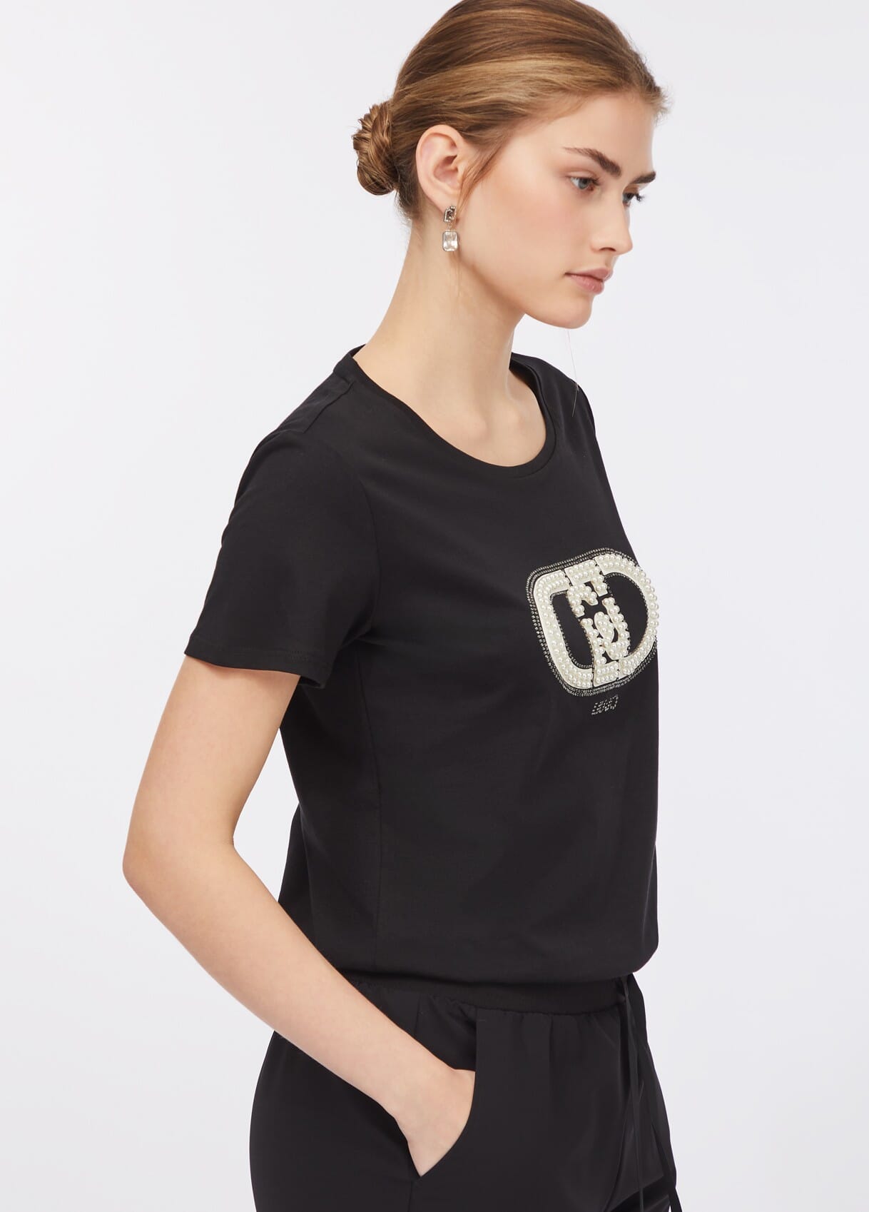 T-shirt In Cotone Liu Jo